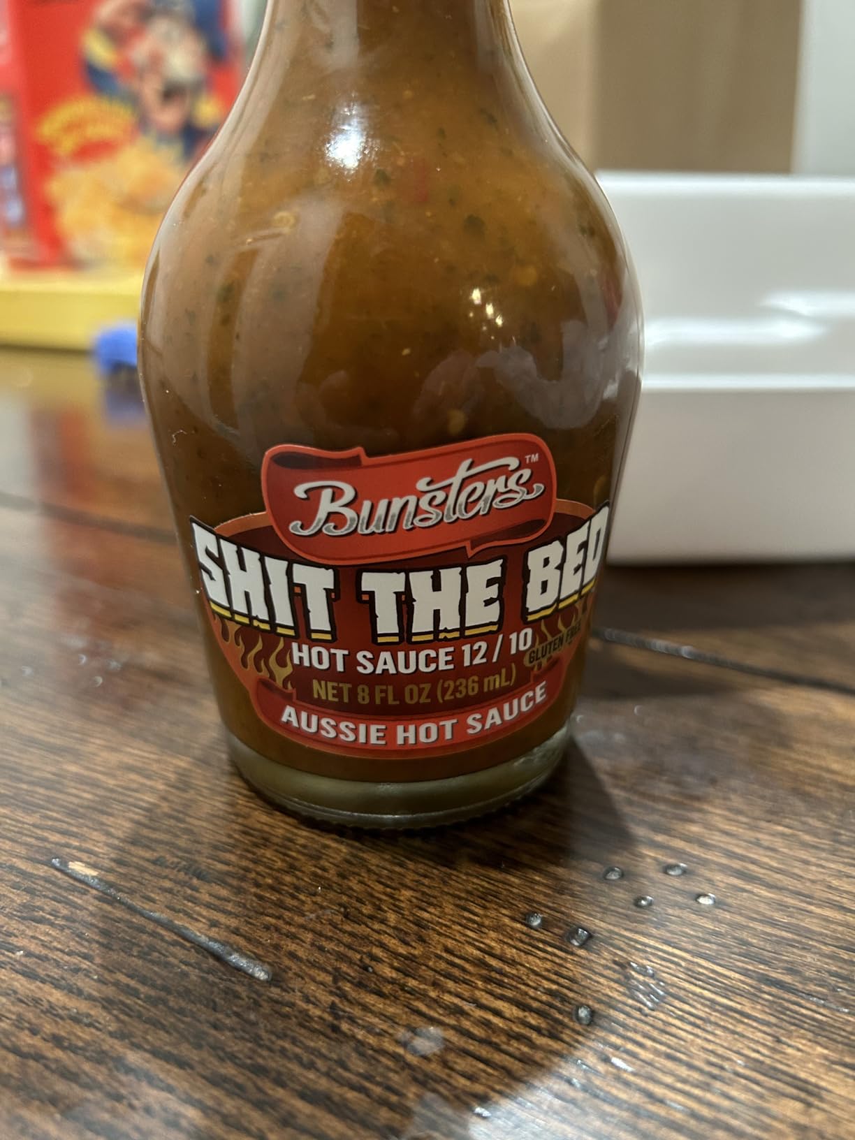 Bunsters Shit The Bed 12/10 Heat Hot Sauce - Chili Pepper with Aussie Fruit and Veg Plant Based, GMO, Gluten Free. The Perfect Hot Sauce Gift. customer photo 1