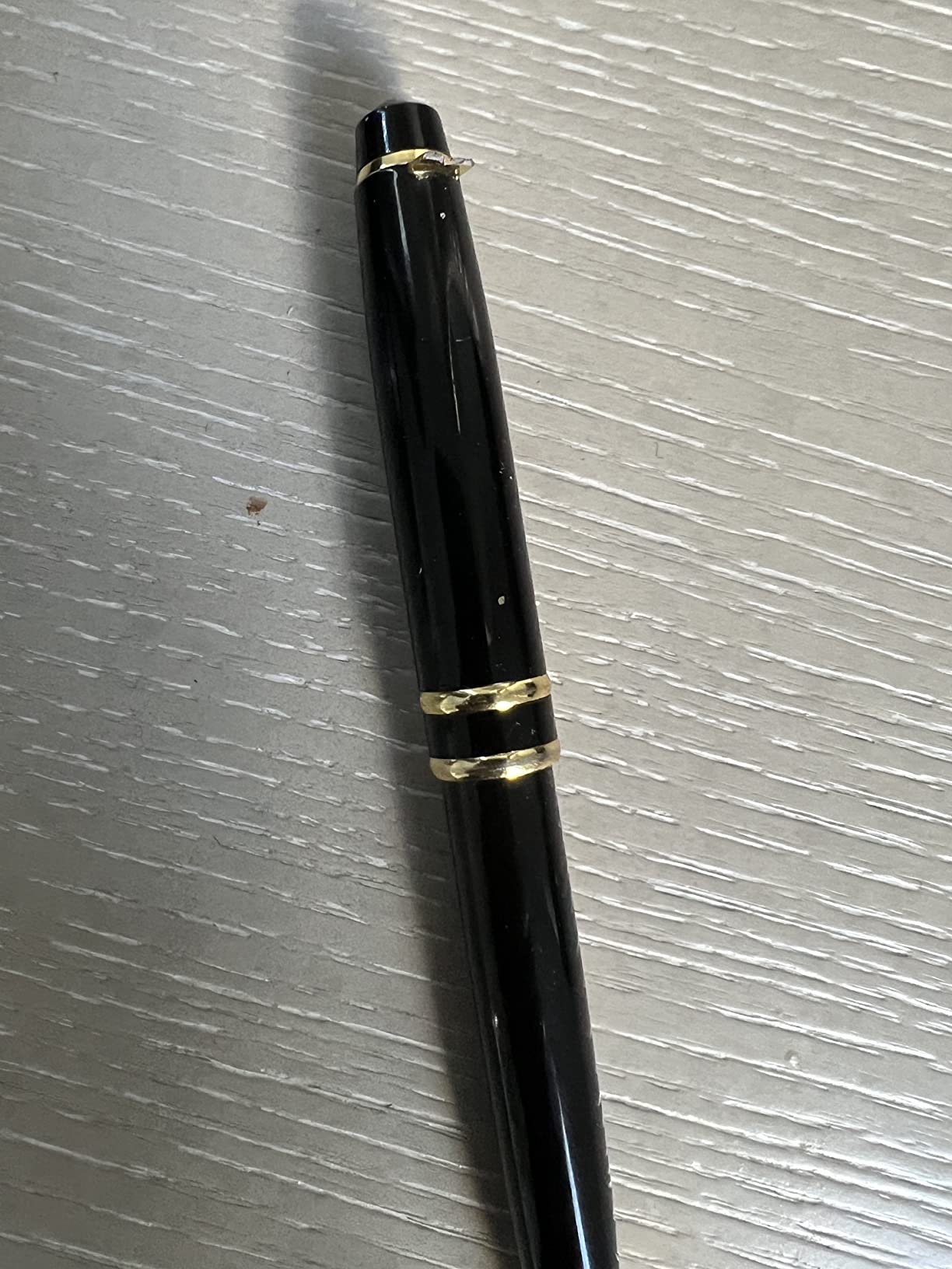 Custom Engraved Executive Pen Gift Set – Personalized Brass Ballpoint Pen with Matching Paper Tool – Elegant Gift Box (Black) customer photo 1