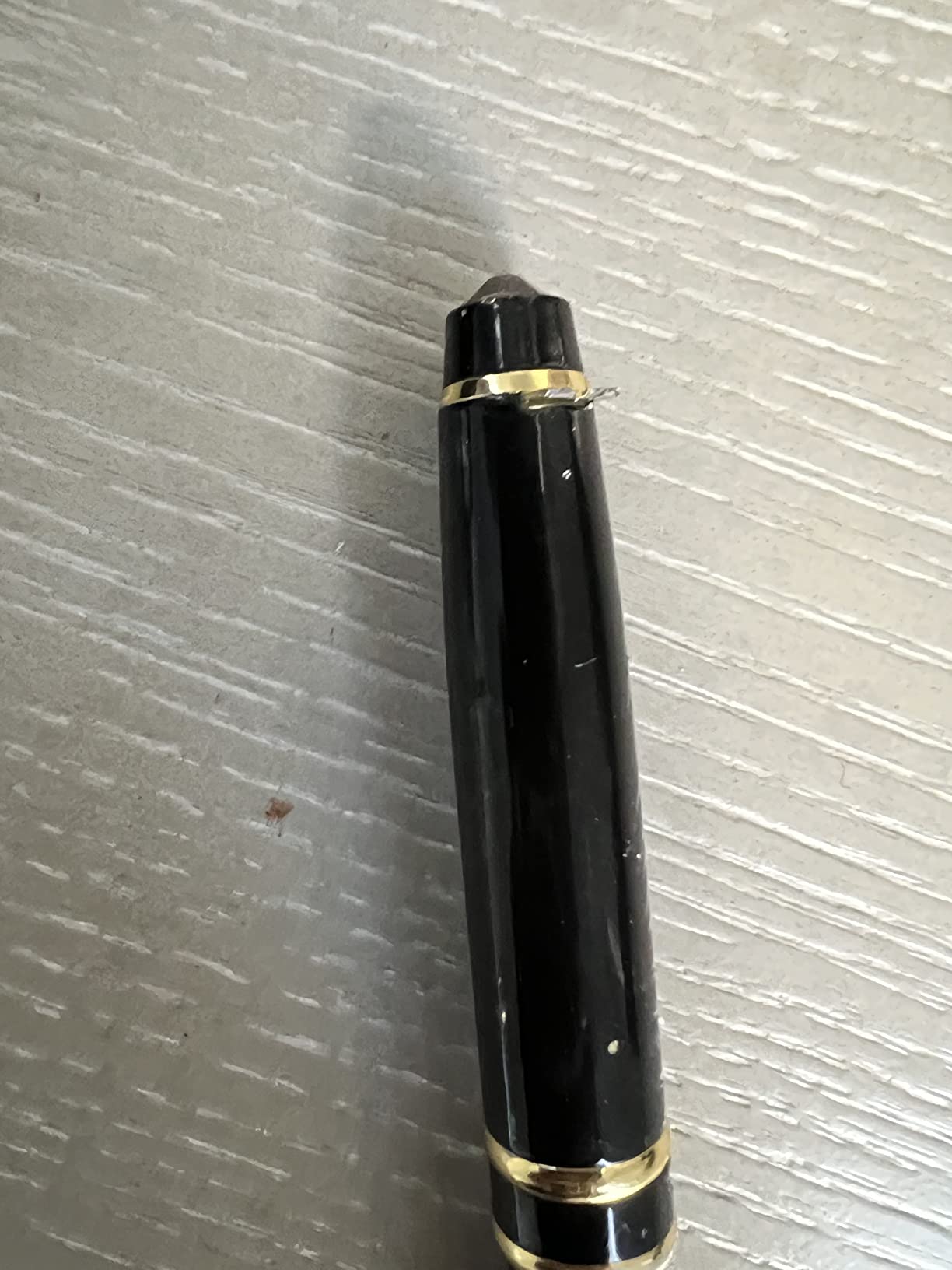 Custom Engraved Executive Pen Gift Set – Personalized Brass Ballpoint Pen with Matching Paper Tool – Elegant Gift Box (Black) customer photo 2