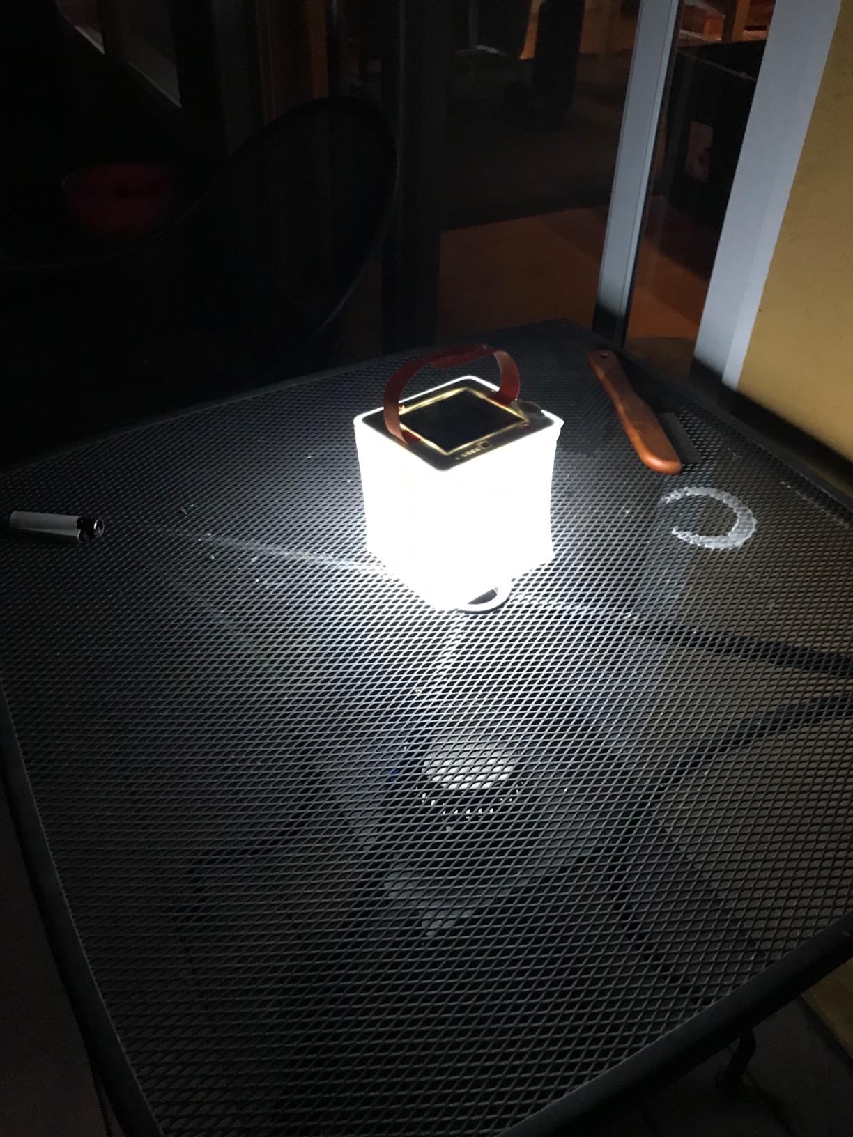 LuminAID Nova Inflatable Solar LED Lantern for Camping, Hiking & Travel customer photo 1