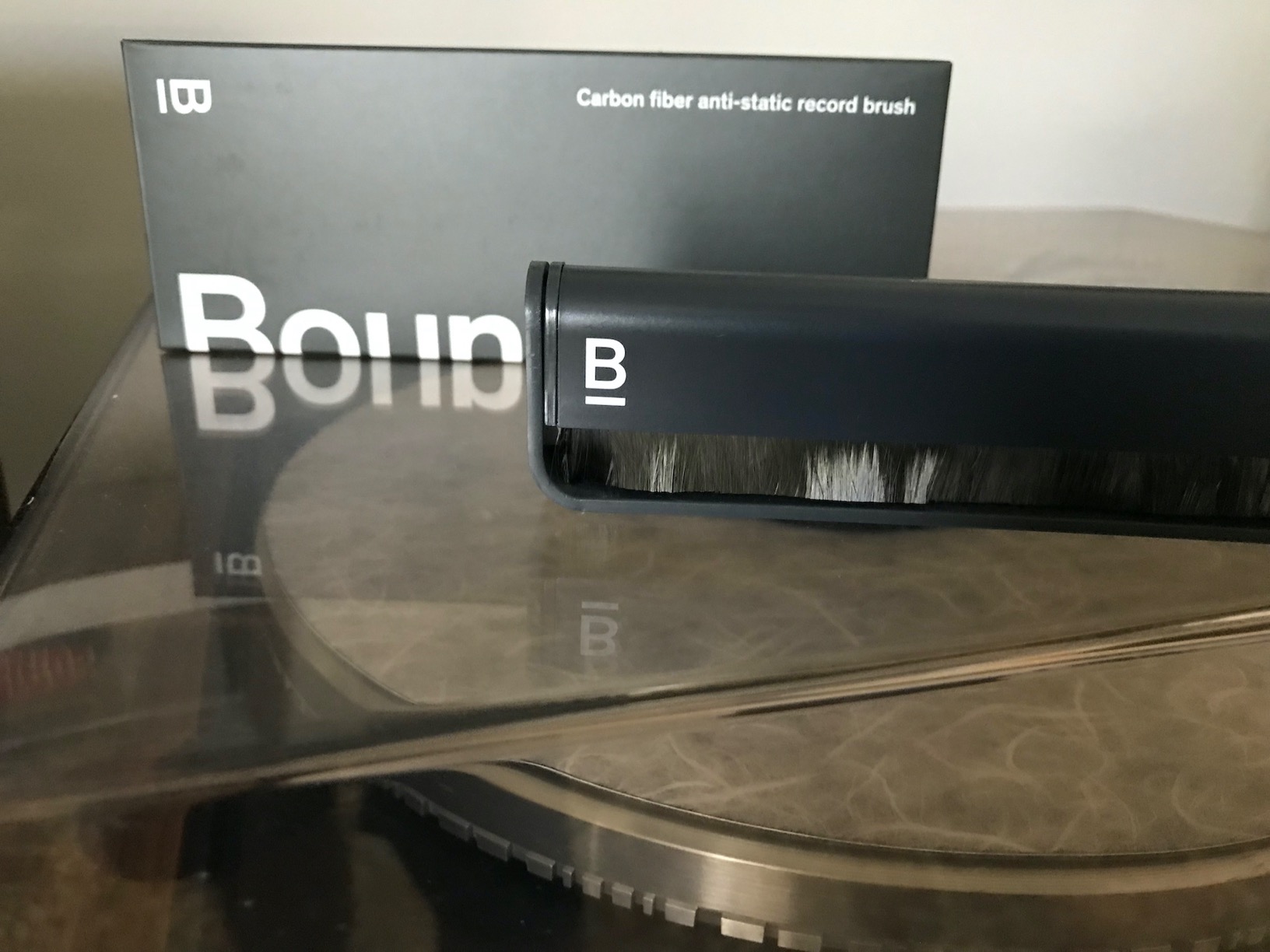 Boundless Audio Record Cleaner Brush - Carbon Fiber Anti-Static Vinyl Brush customer photo 2