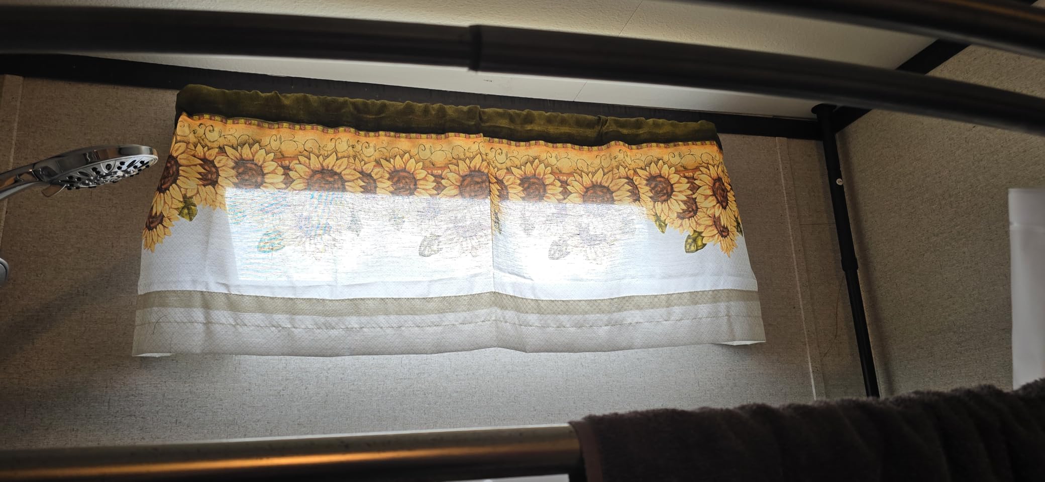 Curtainworks Sunflower Garden Tier & Valance Set, 56 x 36 Yellow, 3-Piece customer photo 1