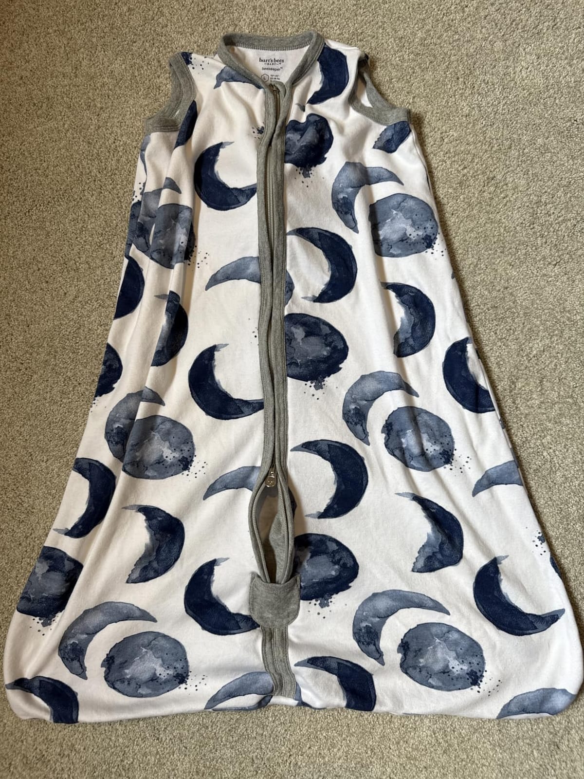 Burt's Bees Baby Infant Wearable Blanket, Organic Cotton Unisex Beekeeper - Light Weight 0.5 TOG or Medium Weight 1.5 TOG customer photo 1