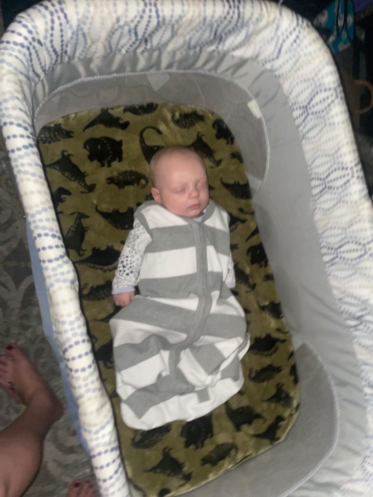 Burt's Bees Baby Infant Wearable Blanket, Organic Cotton Unisex Beekeeper - Light Weight 0.5 TOG or Medium Weight 1.5 TOG customer photo 2