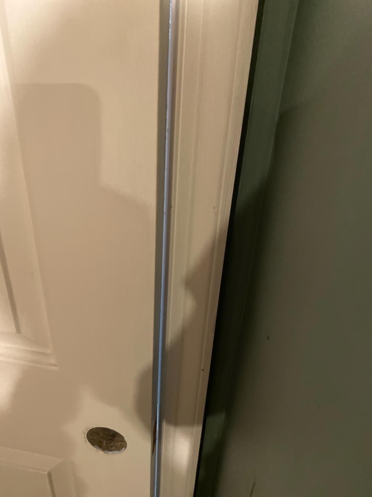 Design House Interior Door Frame Hinges, Water Resistant, Pre-Lubricated, For Left or Right-Handed Doors, Steel Construction, Easy Install, Satin Nickel, 3-Pack, 3.5 in. L x 3.5 in. W, 181412 customer photo 1