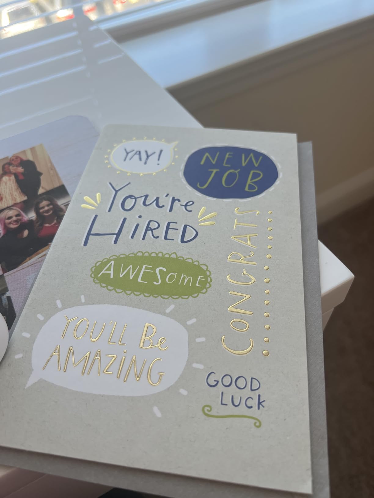 American Greetings New Job Card (You're Hired) customer photo 1