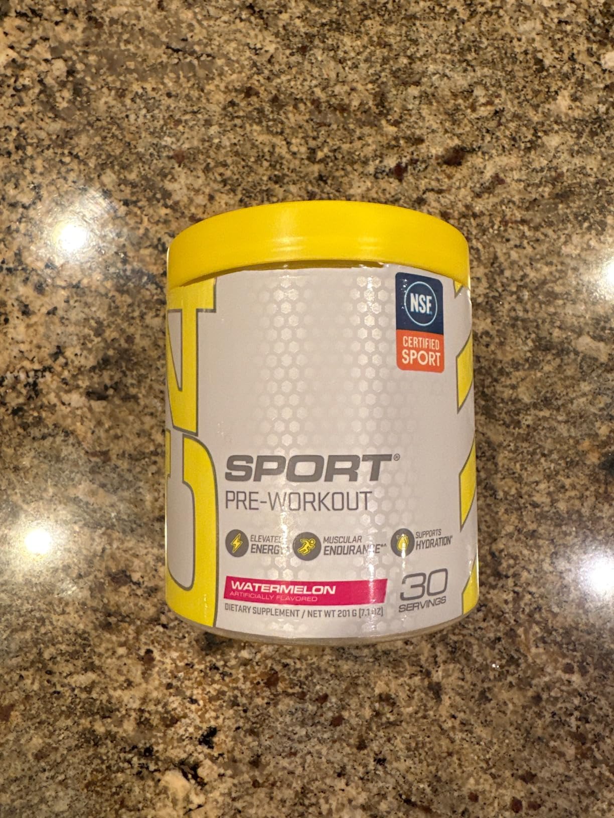 C4 Sport Pre Workout Powder Watermelon - Pre Workout Energy with Creatine + 135mg Caffeine and Beta-Alanine Performance Blend - NSF Certified for Sport 30 Servings customer photo 1
