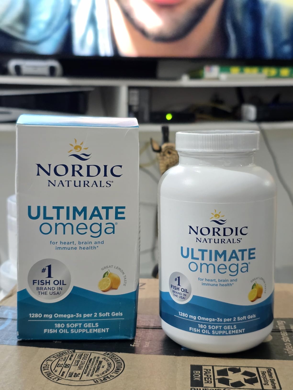 Nordic Naturals Ultimate Omega, Lemon Flavor - 90 Soft Gels - 1280 mg Omega-3 - High-Potency Omega-3 Fish Oil Supplement with EPA & DHA - Promotes Brain & Heart Health - Non-GMO - 45 Servings customer photo 2