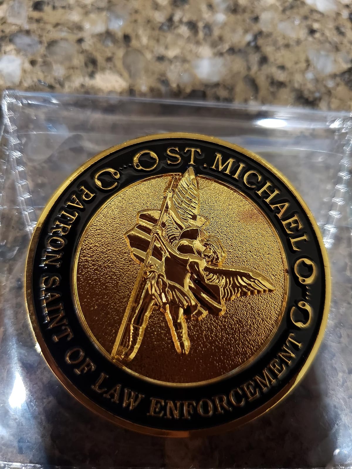 Hero's Valor St. Florian Patron Saint of Firefighters Challenge Coin Prayer 1-Pack (Single Coin) customer photo 1