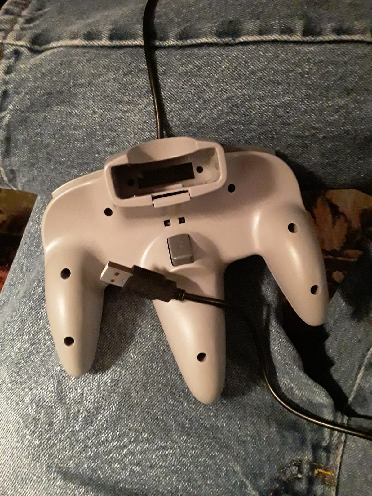 Classic N64 Controller, Wired USB PC Gamepad for Windows PC, macOS (Gray) customer photo 2