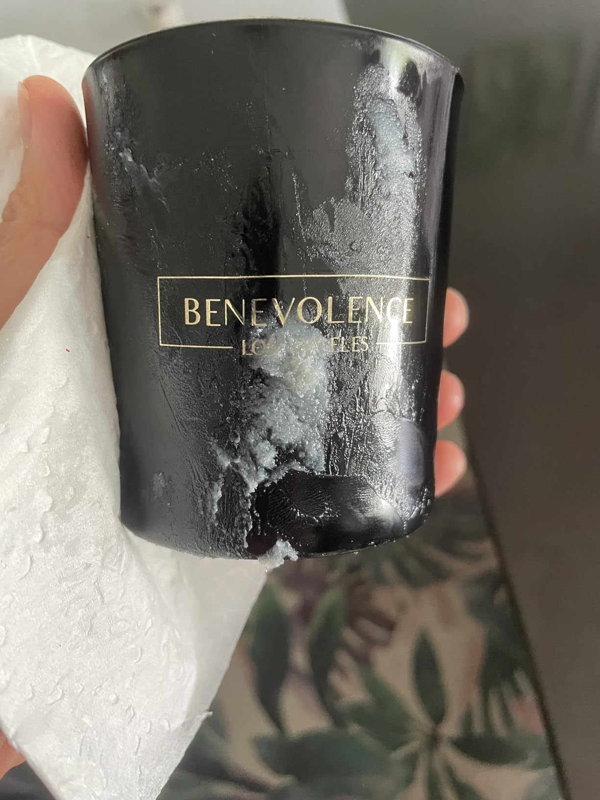 Benevolence LA Premium Rose & Sandalwood Scented Candle – Long-Lasting, 45-Hour Burn – Luxury Natural Soy Candle for Home – Aromatherapy & Room Decor – 8oz customer photo 2