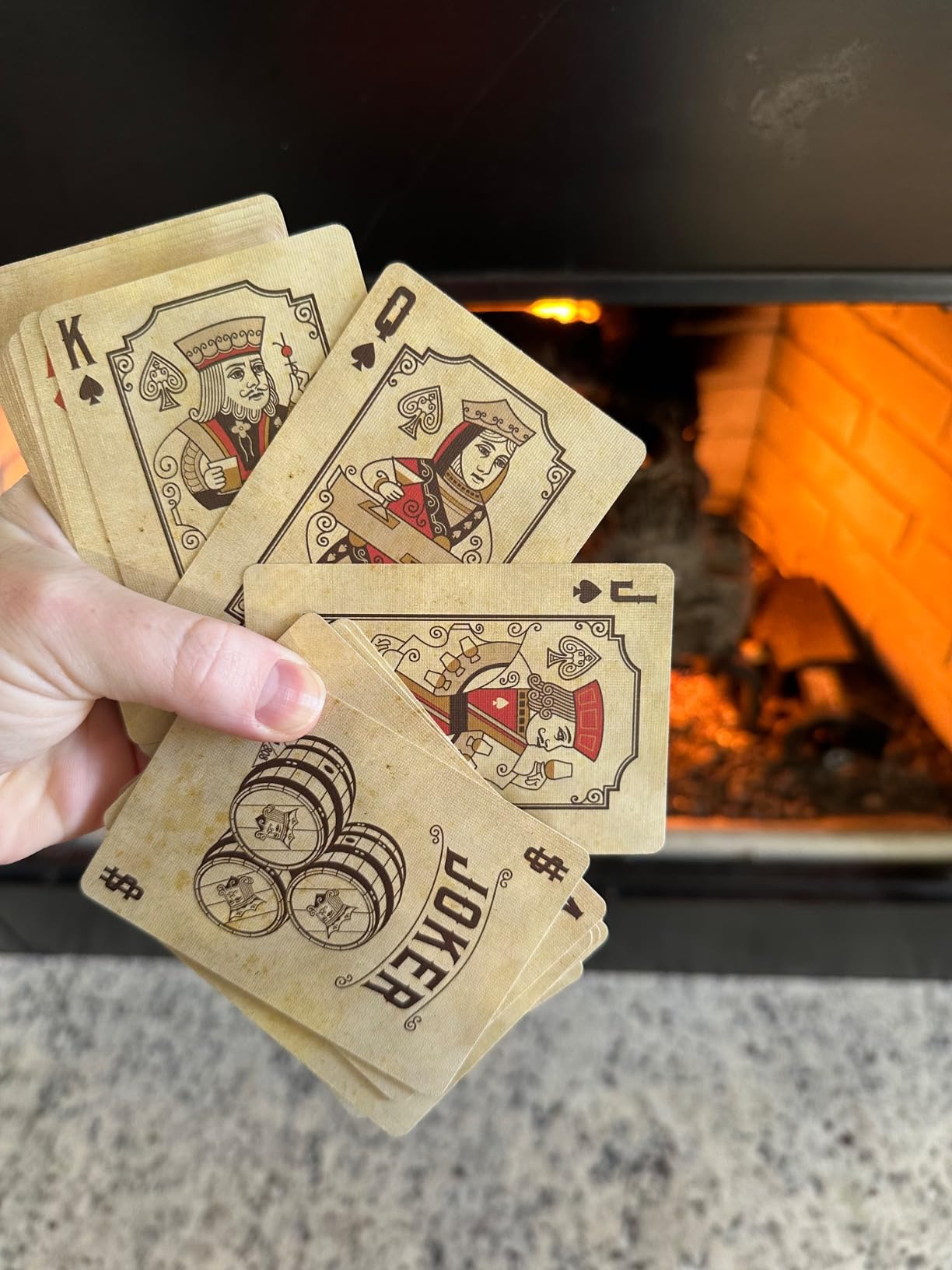 Bicycle Bourbon Playing Cards Brown' customer photo 1