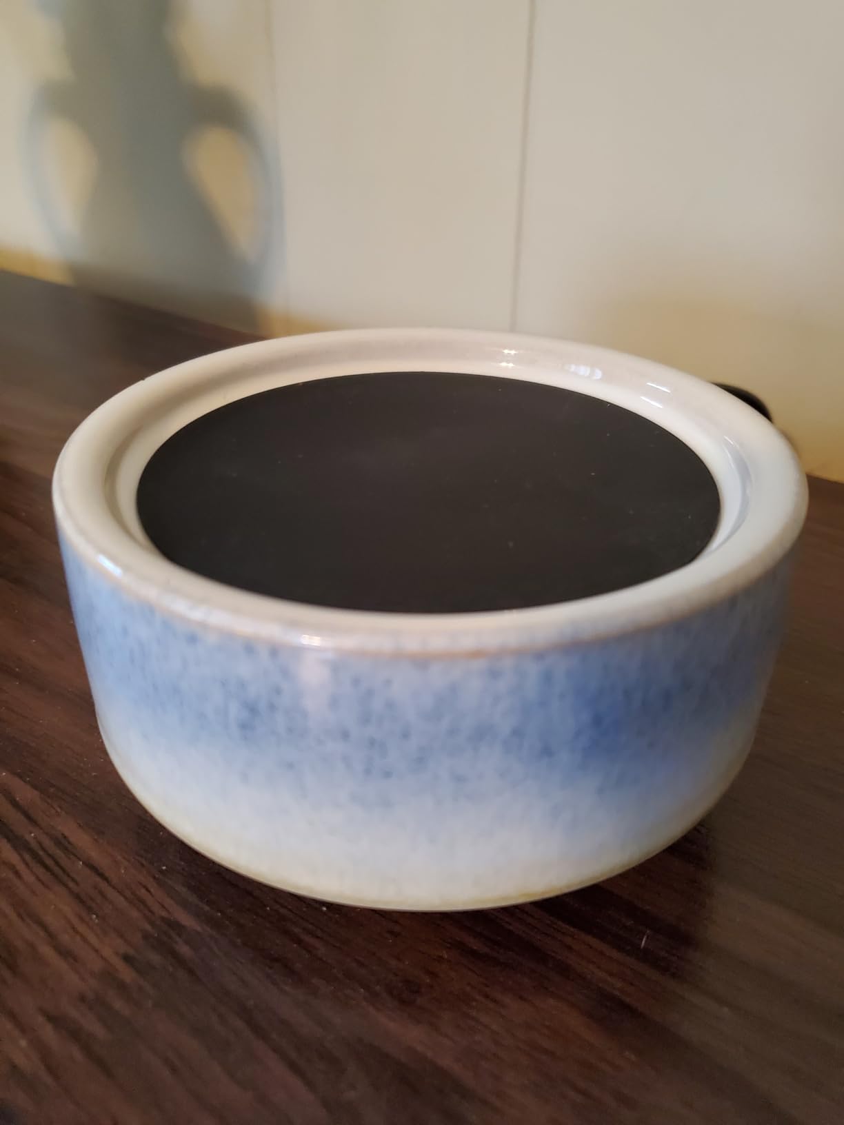 Candle Warmers ETC 2-in-1 Candle and Fragrance Warmer for Warming Scented Candles or Wax Melts and Tarts with to Freshen Room, Pewter Walnut customer photo 2