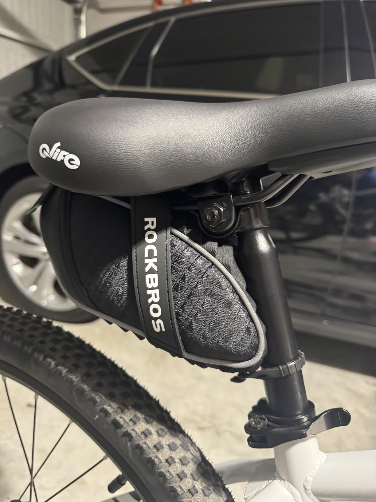 ROCKBROS Bike Saddle Bag Under Seat Bicycle Seat Bag 3D Shell for MTB/Road customer photo 2