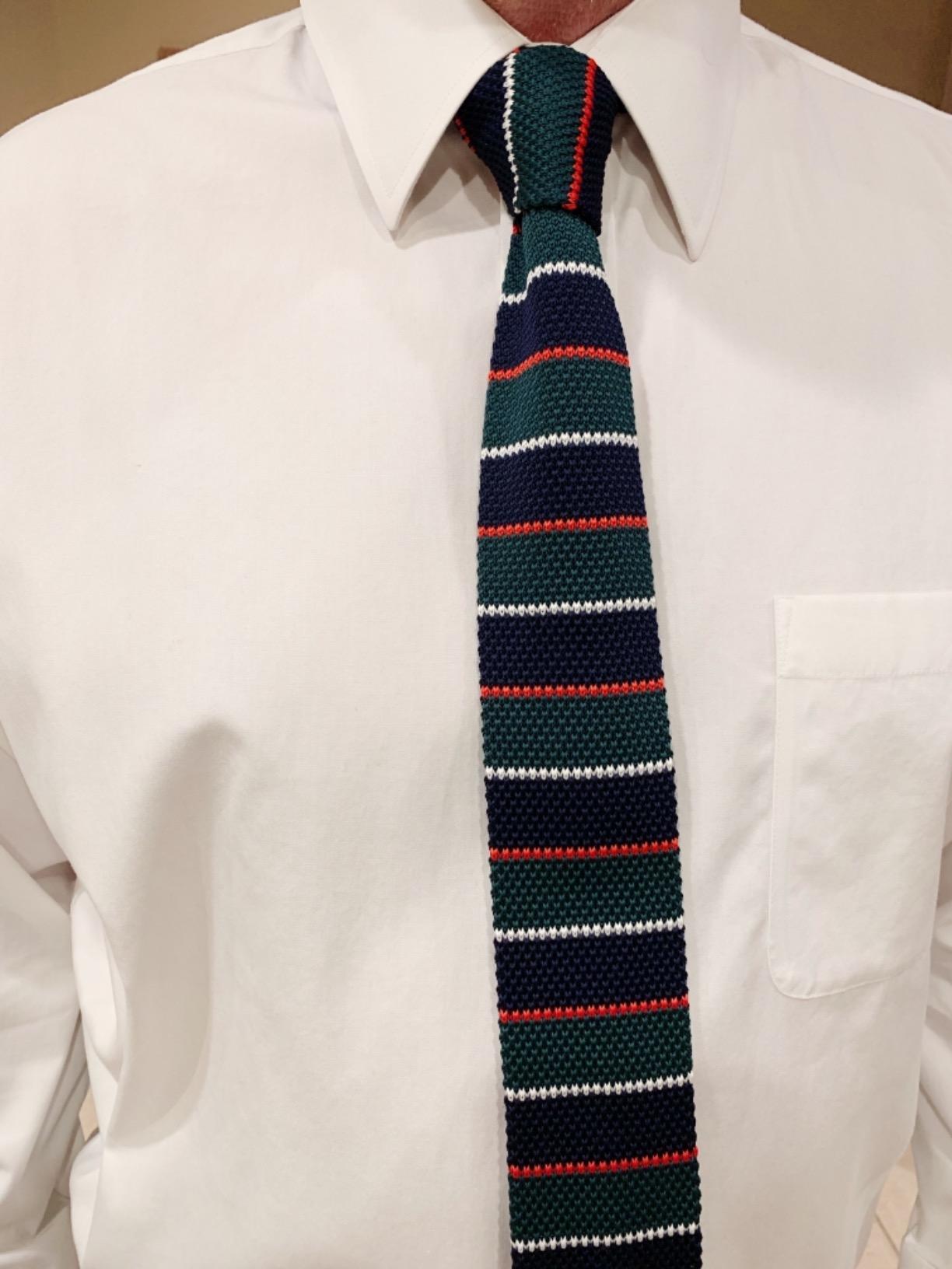Knit Ties for Men, Machine Washable, 2.35-Inch Skinny Ties, 3-Pack customer photo 1