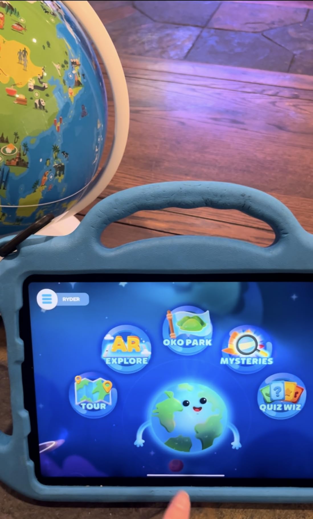 PlayShifu Orboot Earth – Interactive AR World Globe for Kids: 1000+ Facts on Animals, Places & Monuments | Tech-Powered STEM Learning Toy & Gift, Ages 4–10 customer photo 2