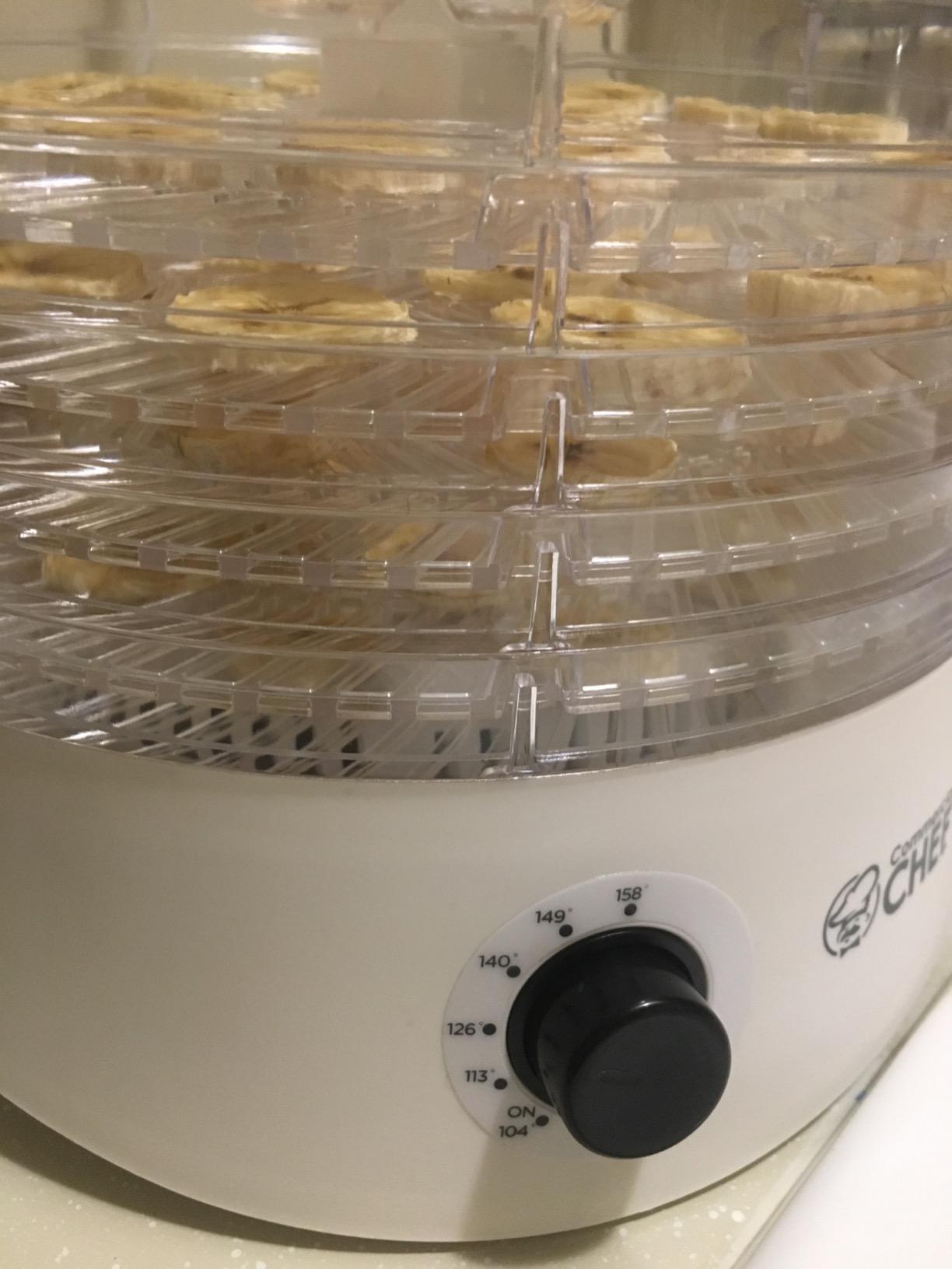 Commercial Chef Food Dehydrator, Five 9.25” BPA-Free Trays, CCD100W6, White customer photo 2