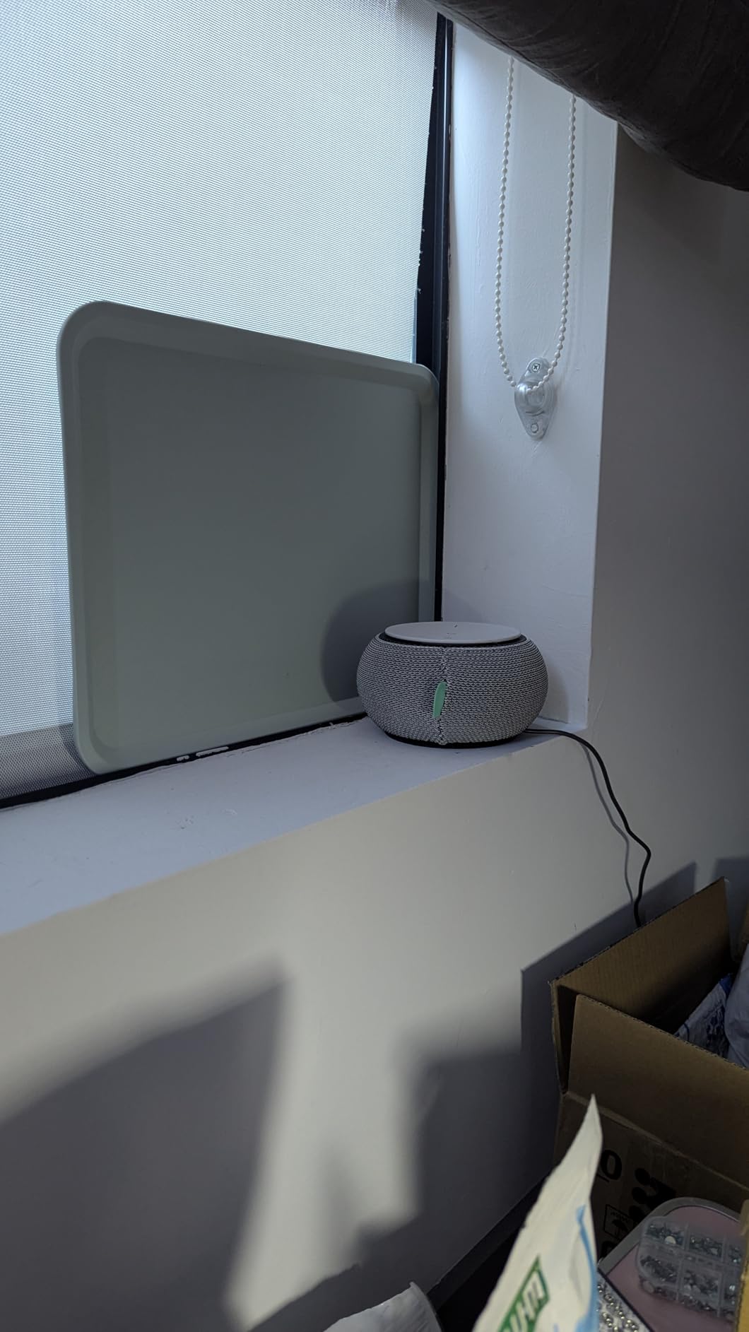SNOOZ Original Smart White Noise Sound Machine, Real Fan Inside for Sleep customer photo 1