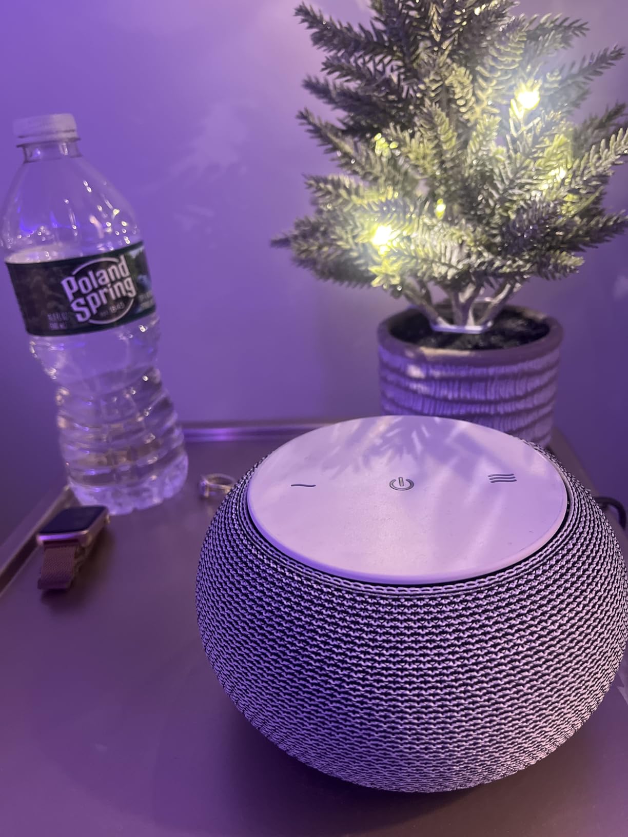 SNOOZ Original Smart White Noise Sound Machine, Real Fan Inside for Sleep customer photo 2