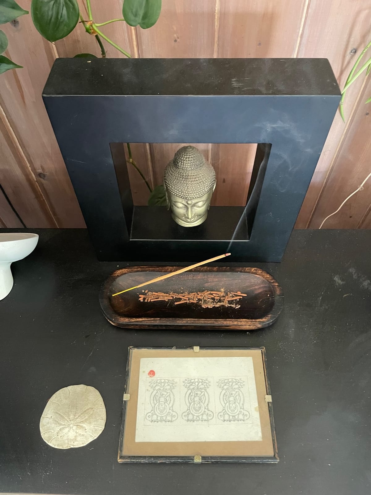 Incense Holder-Incense Burner/Ash Catcher-Handmade Wooden Insence Tray Home Decor 11x4x1.2 Inches customer photo 1