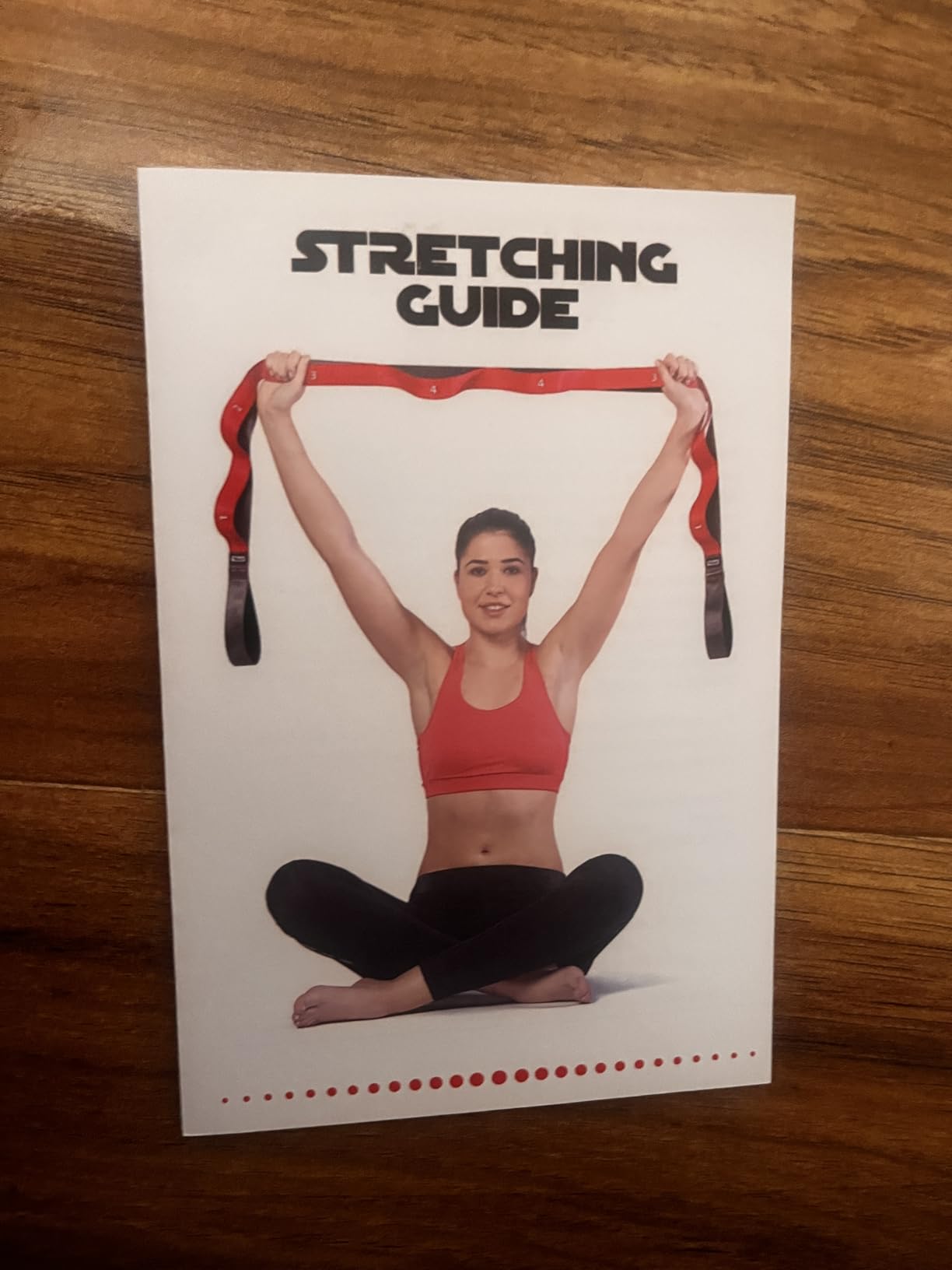Stretching Strap with Loops, Non Elastic Stretch Band for Physical Therapy customer photo 1