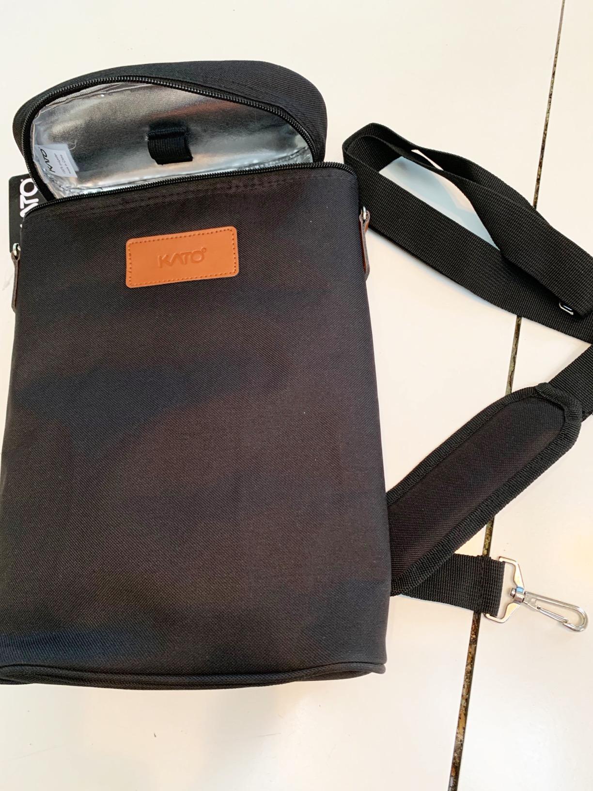 Tirrinia 2 Bottle Insulated Wine Tote Carrier Bag customer photo 2