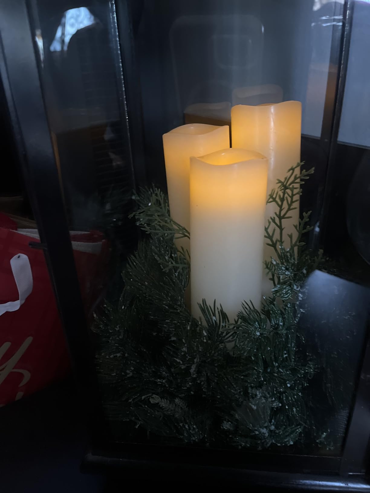 Hausware Flameless Candles Battery Operated Candles Set of 12 (D: 3