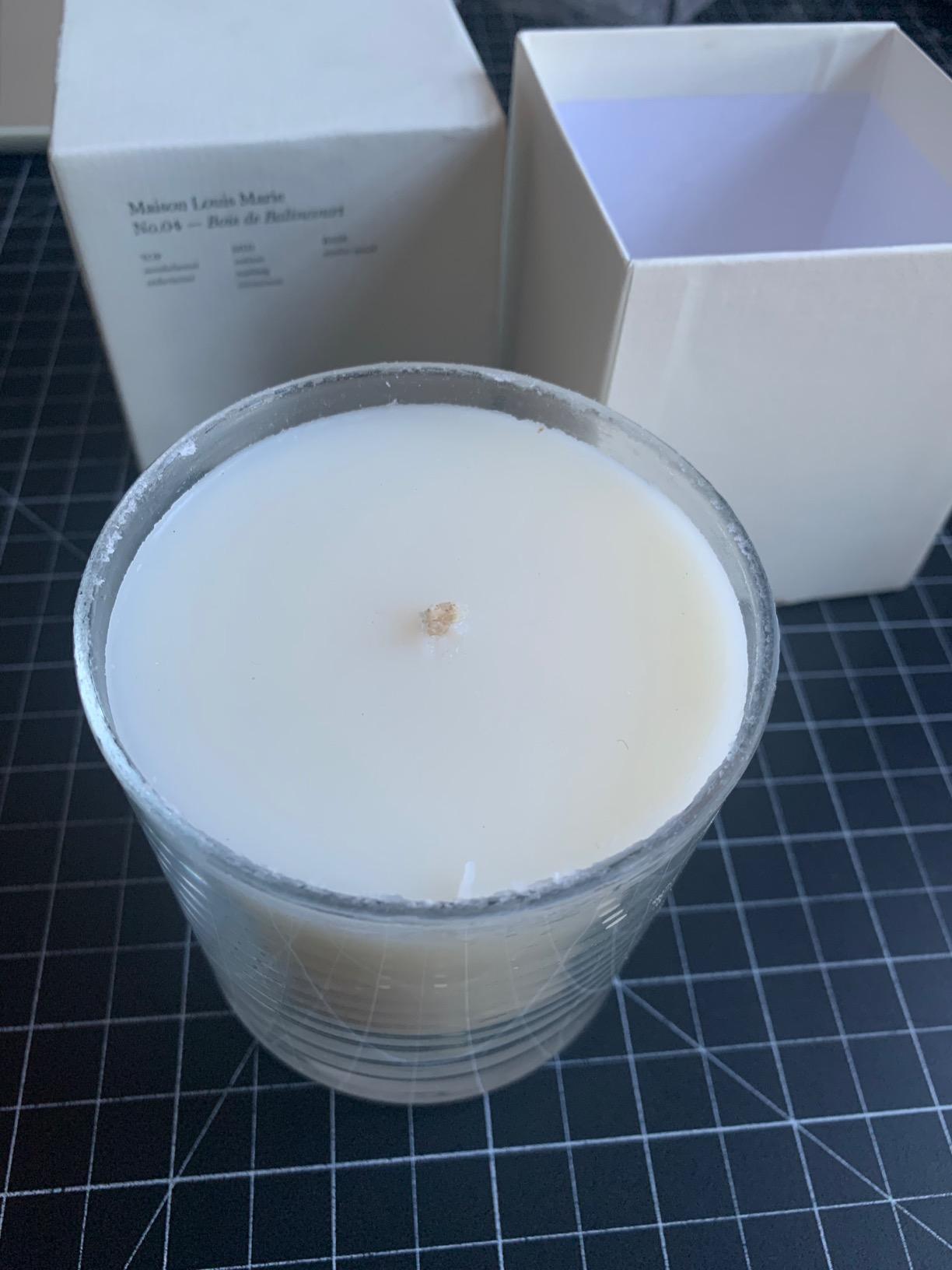 Maison Louis Marie - No.04 Bois de Balincourt Soy Wax Candle | Luxury Fragrances for a Modern World (8.5 oz | 240 g) customer photo 1