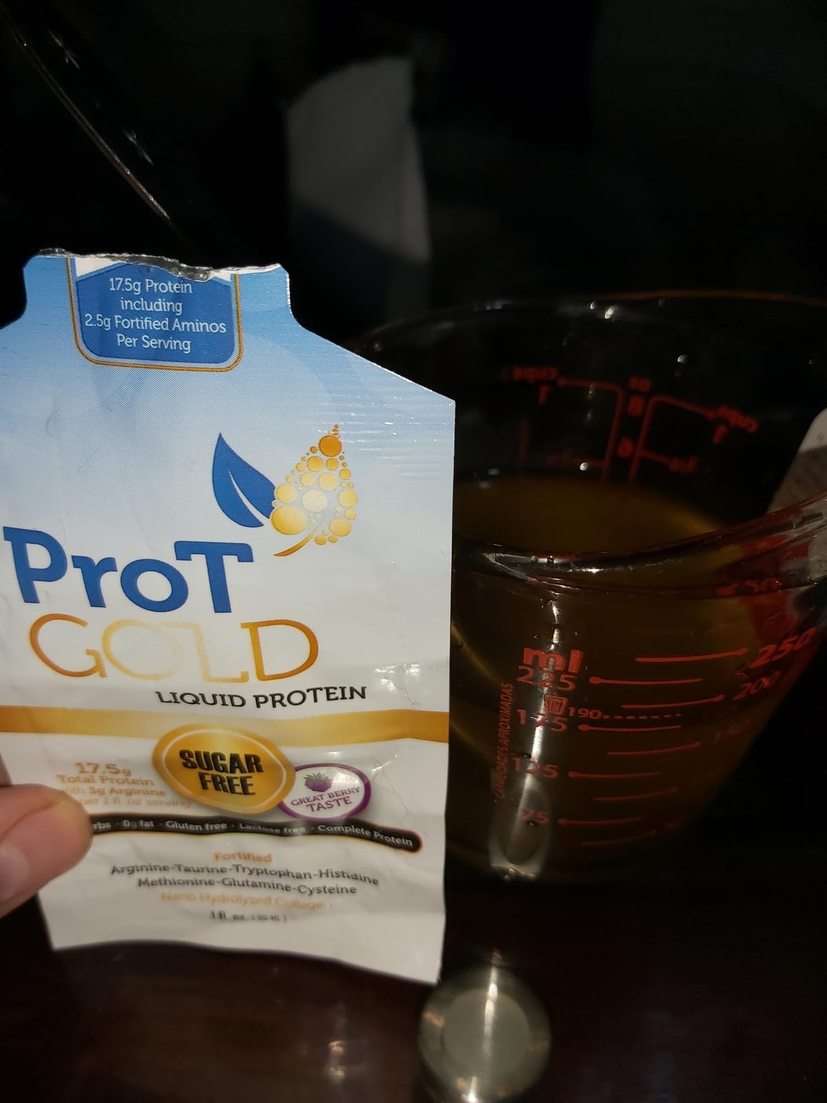 ProT Gold Liquid Collagen Protein Shot, Berry, 17g Protein, 24 pk customer photo 1