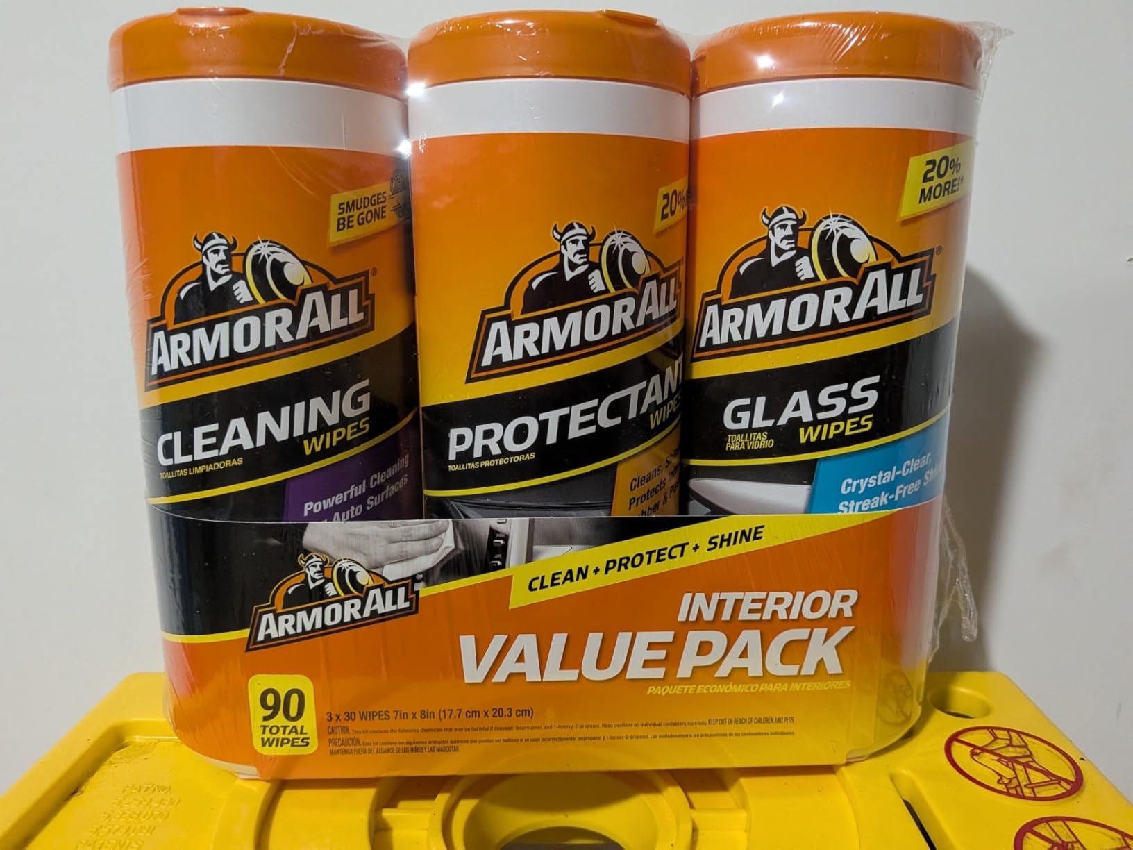 Armor All Car Interior Value Pack, 90 Count, Auto Cleaning Wipes customer photo 1