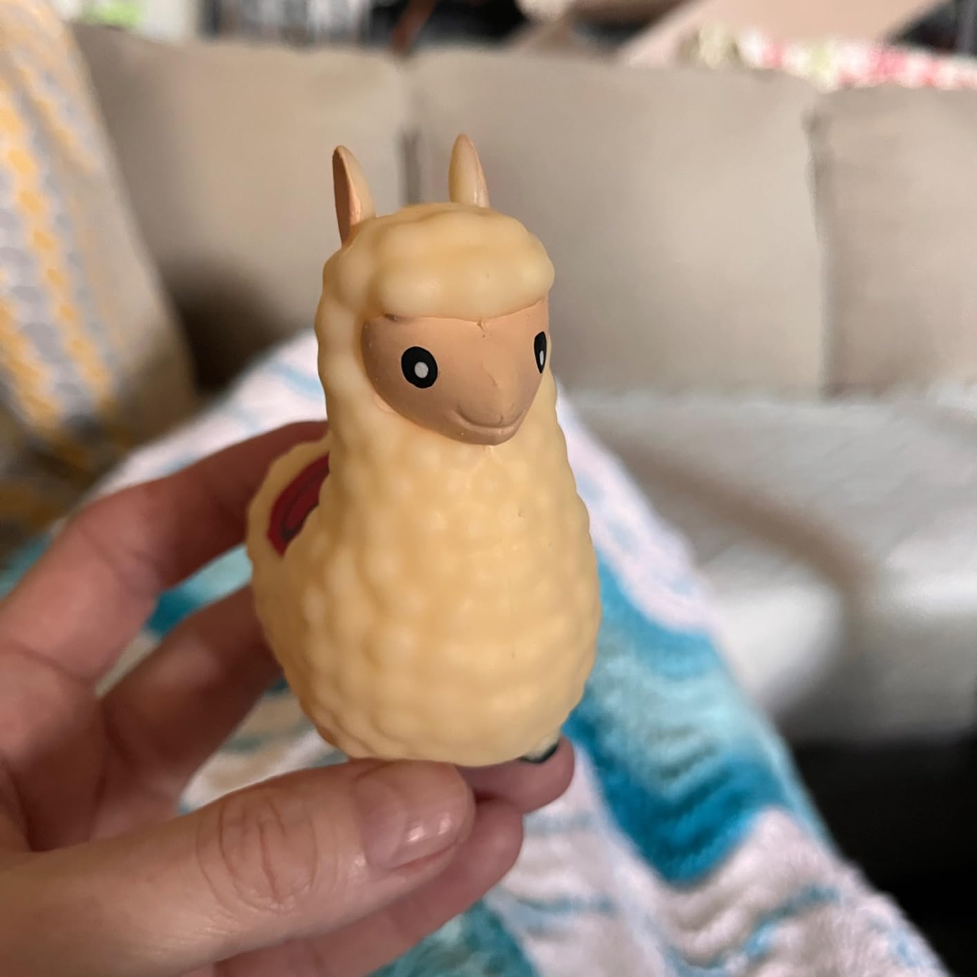 Boxer Gifts Calma Llama Stress Relief Toy | Unique Stress Balls for Adults & Teenagers - Animal Squishy Fidget Toys for Anxiety - Cool Desk Accessories | Cute Stocking Stuffer Llama Gifts customer photo 1