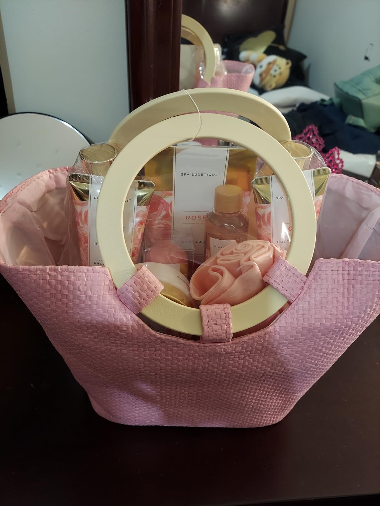 Spa Luxetique Lavender 10pc Gift Baskets Birthday Gifts for Women | Gift Sets for Women, Bath Sets, Spa Gift Basket for Women, Gifts for Her, Self Care Gift, Bridal Shower Gifts, Tote Bag customer photo 2