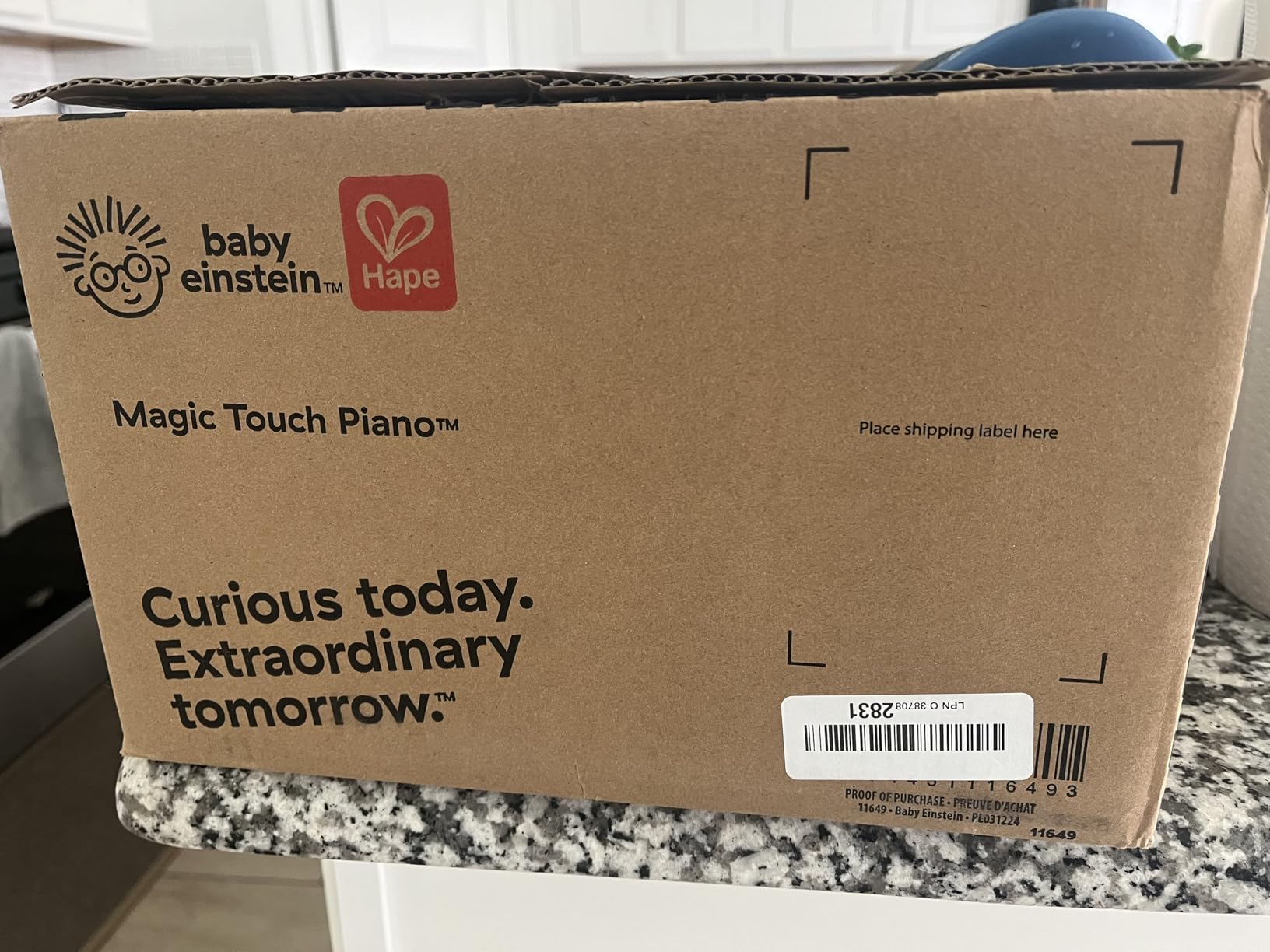 Baby Einstein and Hape Magic Touch Piano Wooden Musical Toddler Toy, Age 6 Months and Up customer photo 2