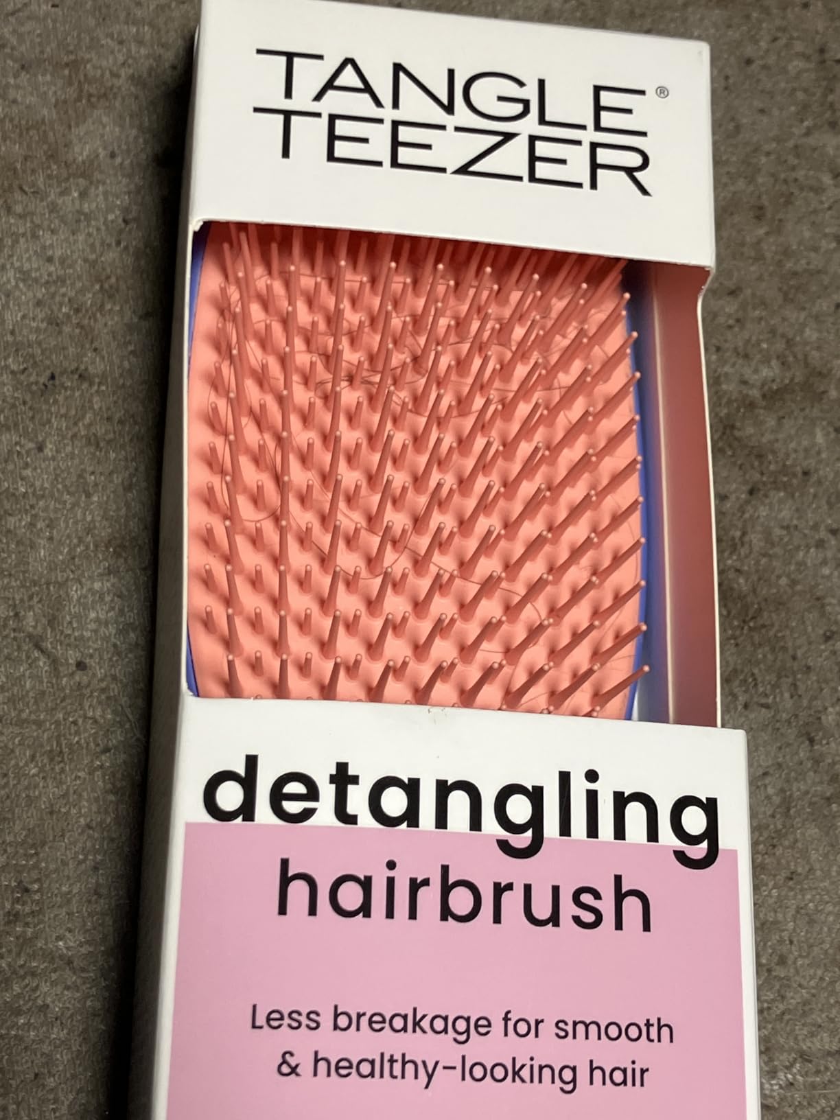 Tangle Teezer Ultimate Detangler Brush, Straight to Wavy, Millennial Pink customer photo 1