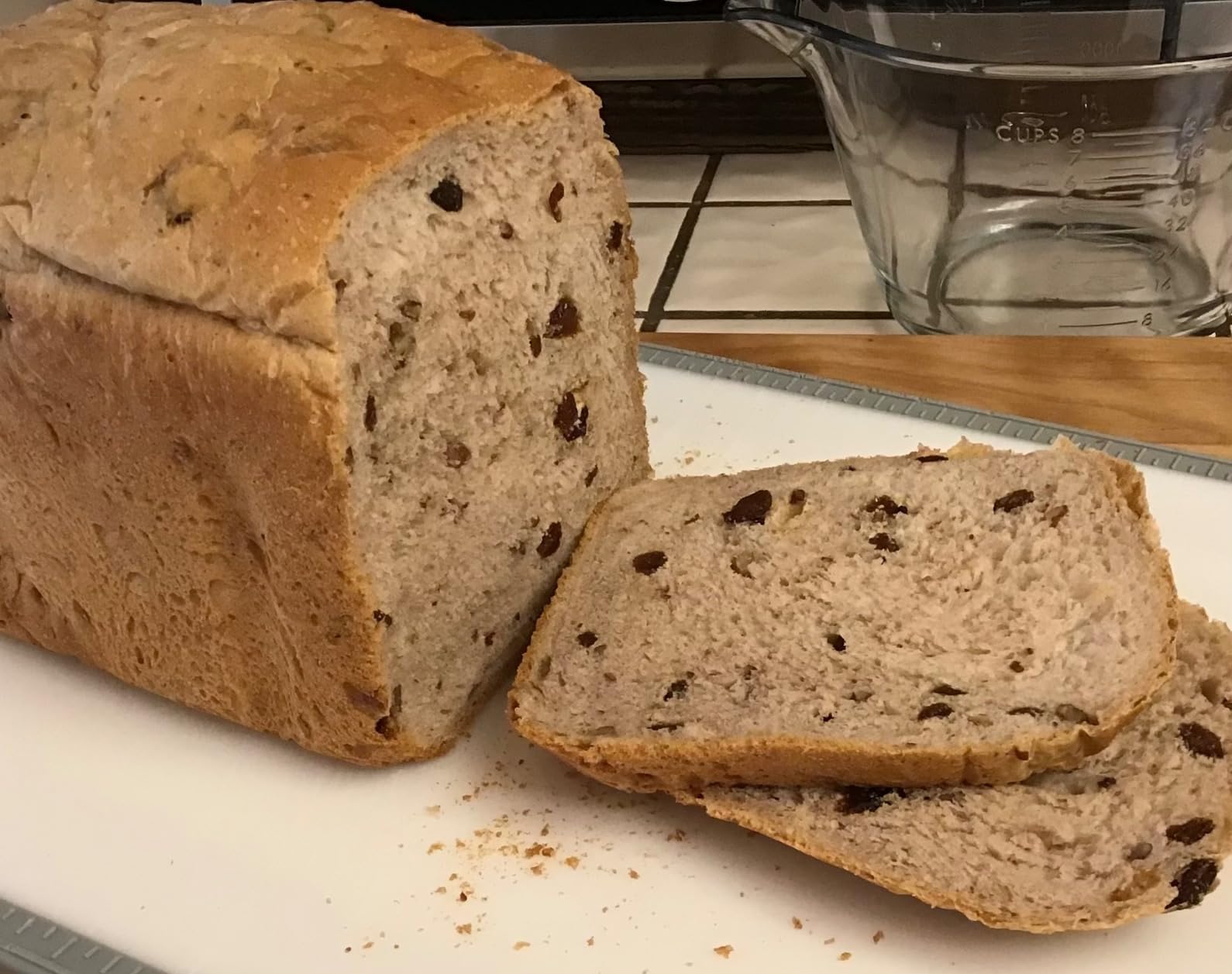 West Bend Hi-Rise Bread Maker Machine Programmable 12 Programs Including Gluten Free & 3 Loaf Sizes and Crust Colors with Traditionally-Shaped Horizontal Bread Pan with Dual Knead Blades, 3-Lb, Gray customer photo 1