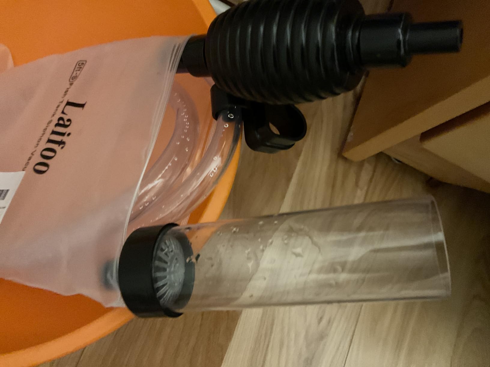 Laifoo 7ft Aquarium Siphon Vacuum Cleaner for Fish Tank Cleaning Gravel & Sand customer photo 2