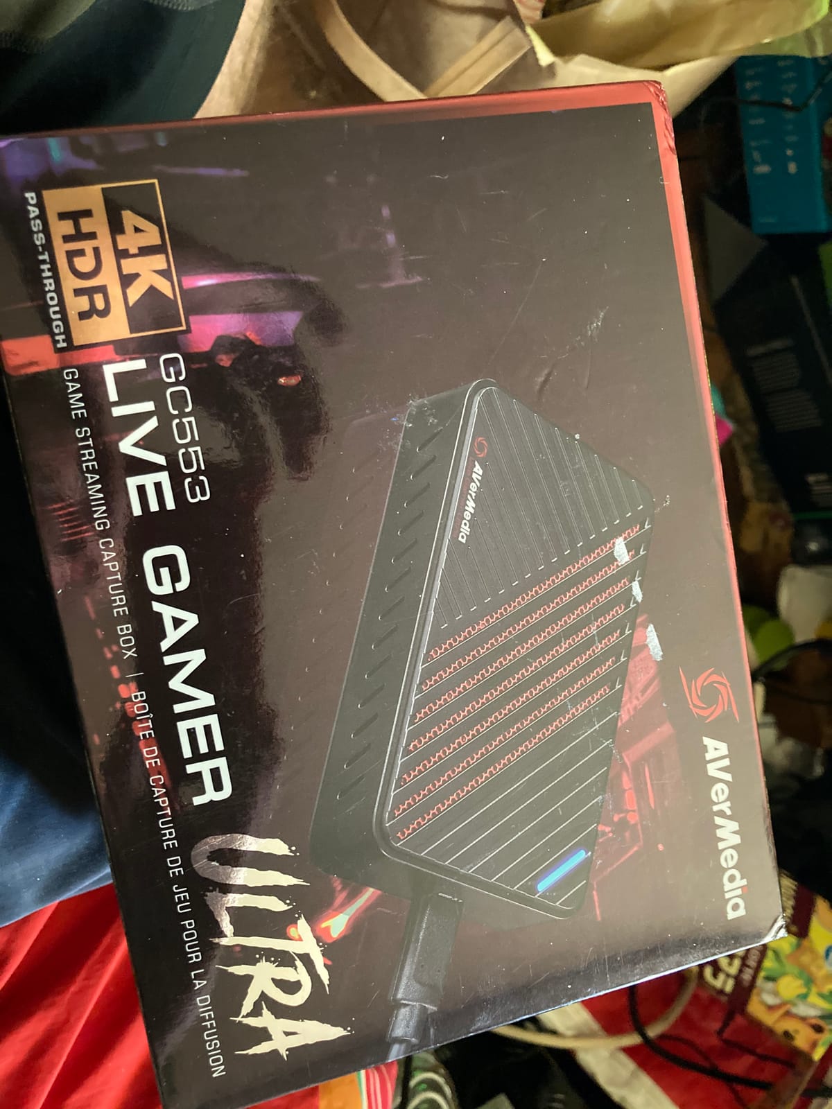 AVerMedia Live Gamer Ultra GC553 – 4K60 HDR Pass-Through, 4K30 Capture, Low Latency for Xbox Series X/S, PS5, Switch, Windows 11/macOS 10.13 customer photo 1