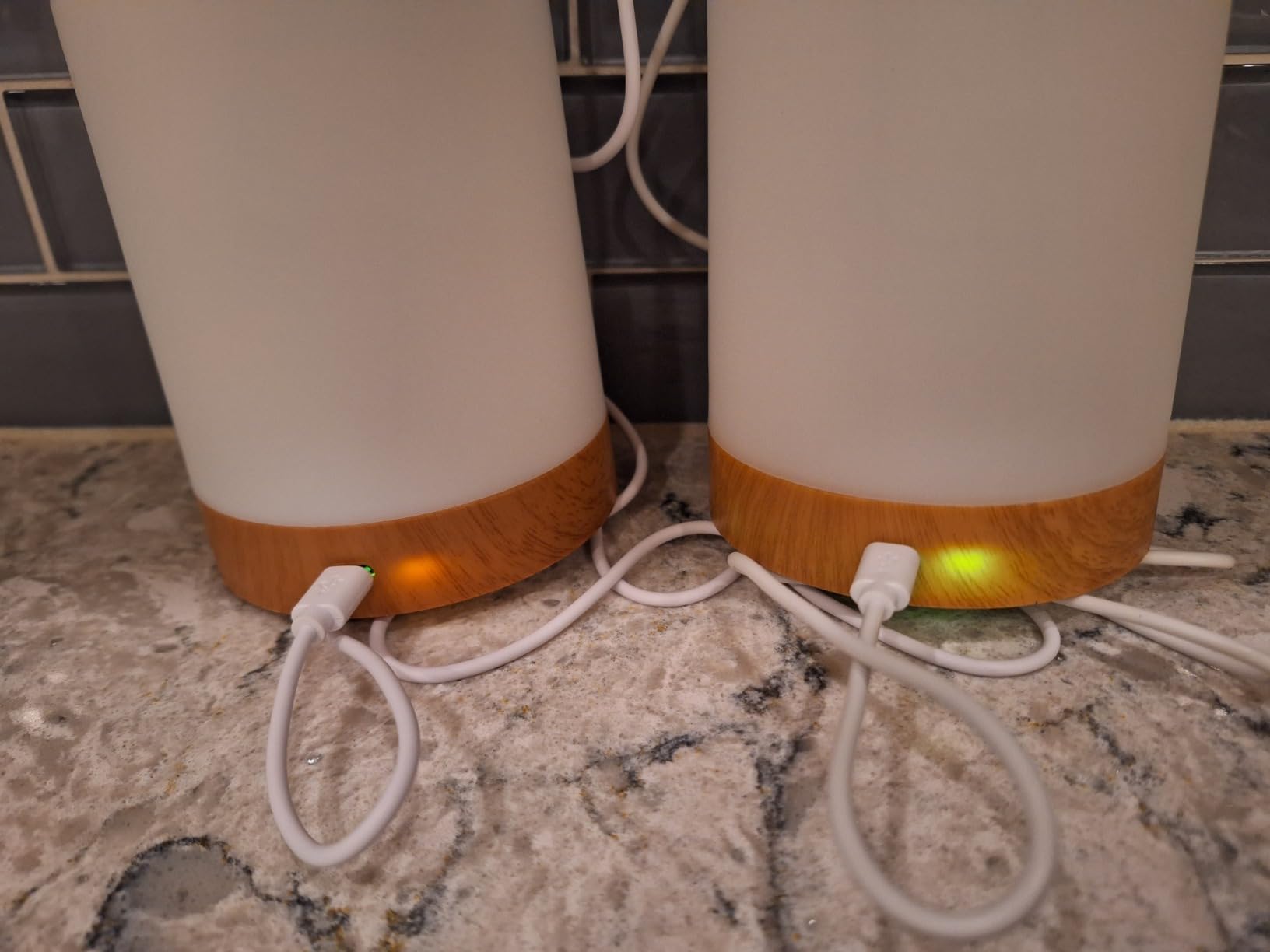 UNIFUN Bedside Touch Lamp Rechargeable Dimmable RGB LED Table Night Light customer photo 2