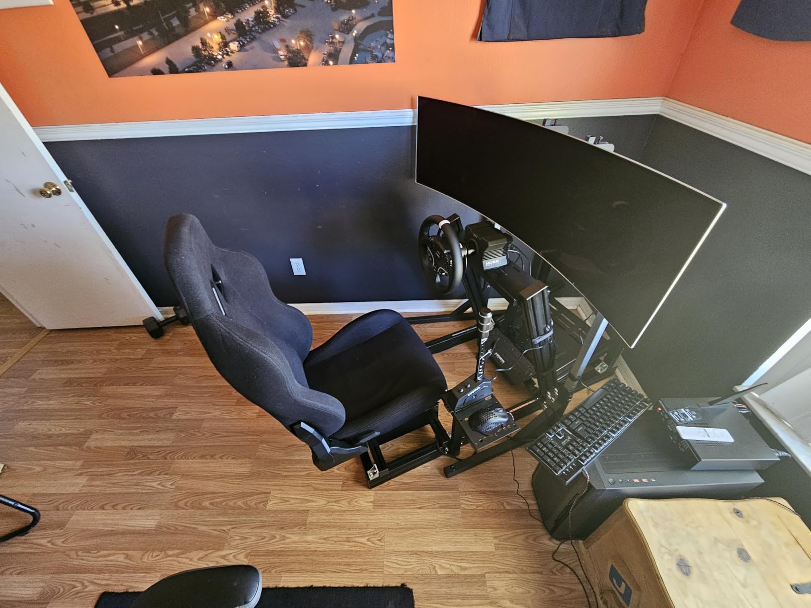 MOZA R5 Bundle Racing Wheel, Direct Drive Base, Pedals Simulator Kit for PC customer photo 1