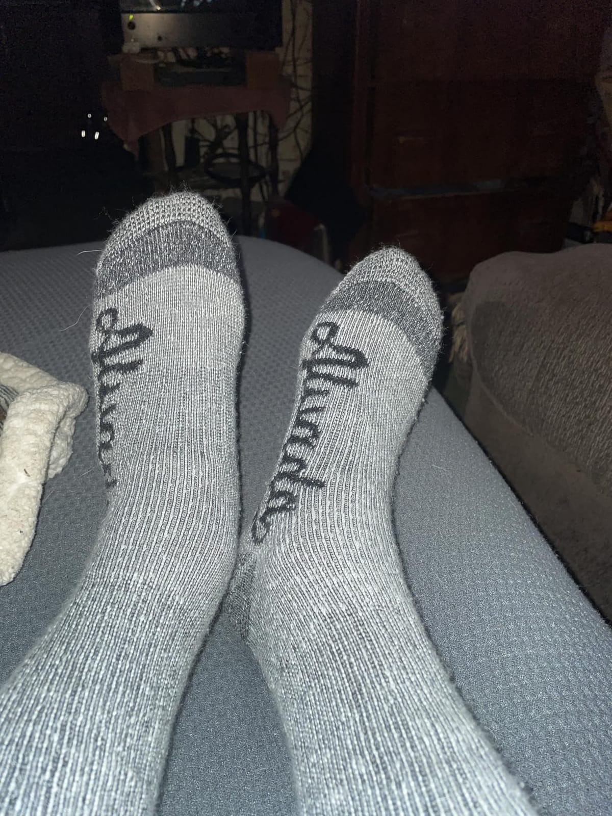 Alvada Mens Merino Wool Crew Socks Thermal and Warm Socks for Winter Work Hiking Running 3 Pairs customer photo 1