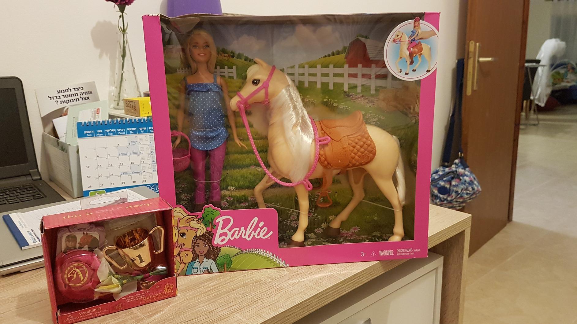 Barbie Playet with Blonde Fashion Doll in Riding Outfit customer photo 1