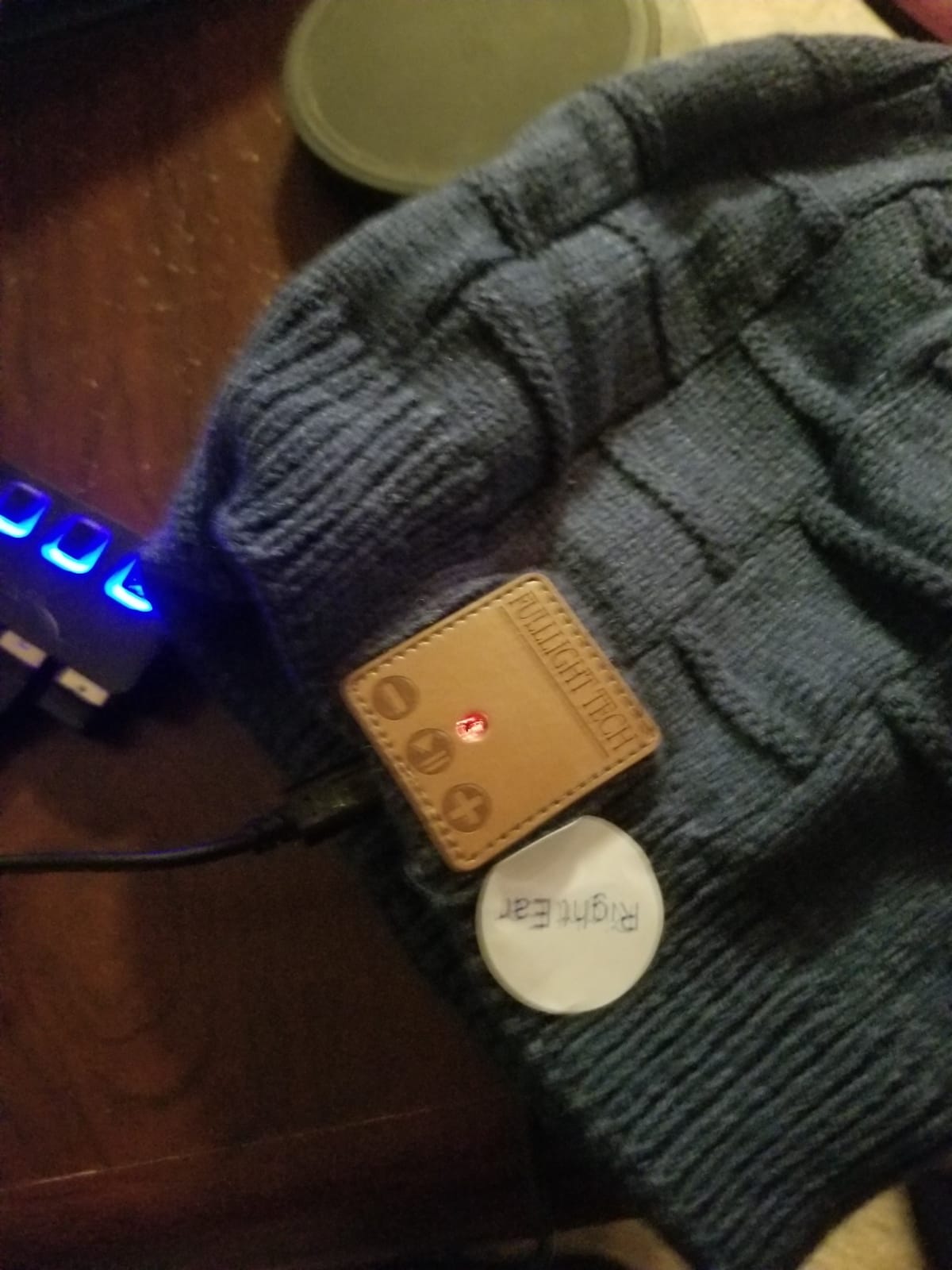 Bluetooth Beanie Hat Headphones, 23H Playtime, Cool Christmas Tech Gifts customer photo 2