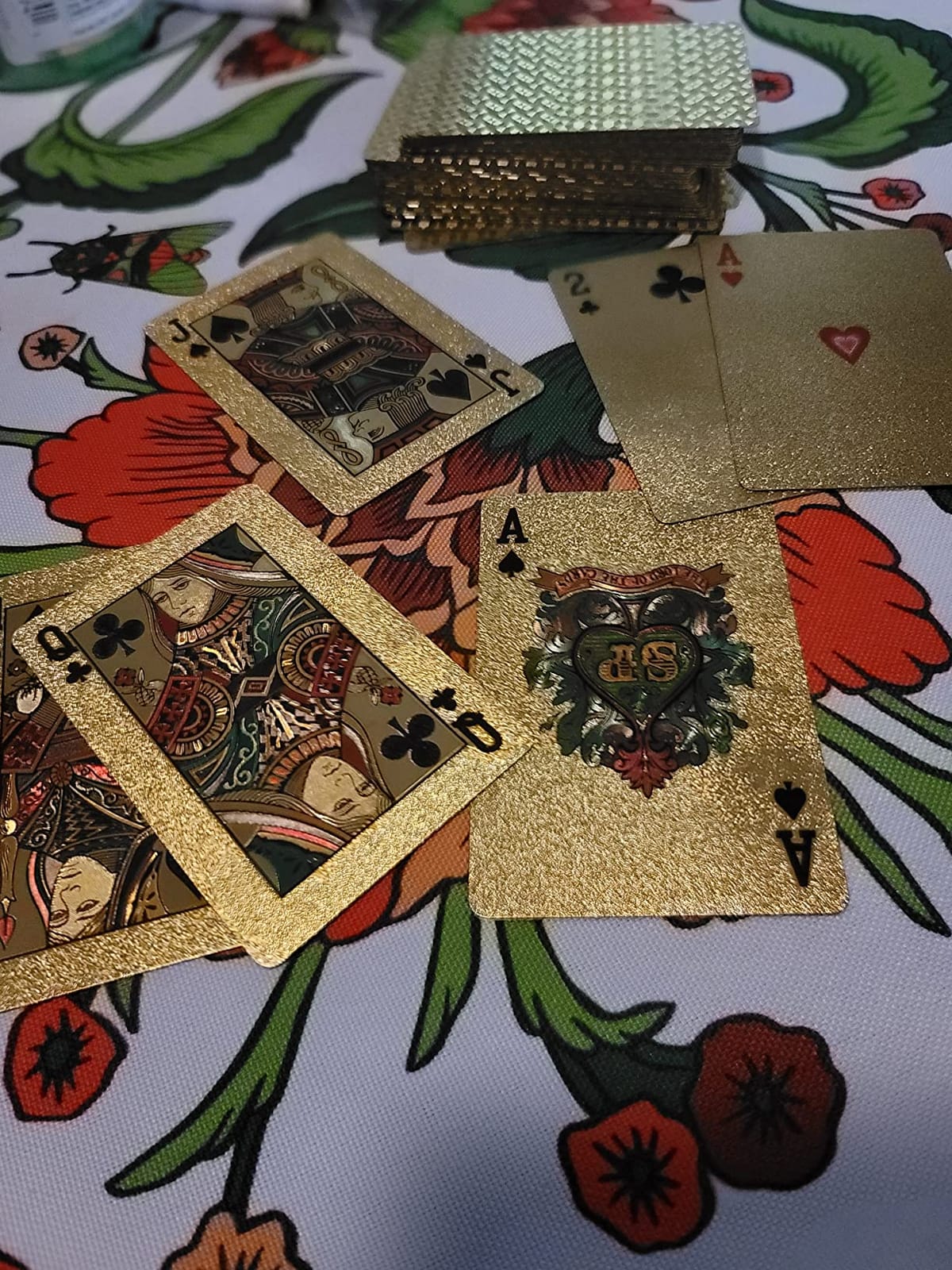 EAY Gold Waterproof Playing Cards - Poker Deck for Parties and Games customer photo 2