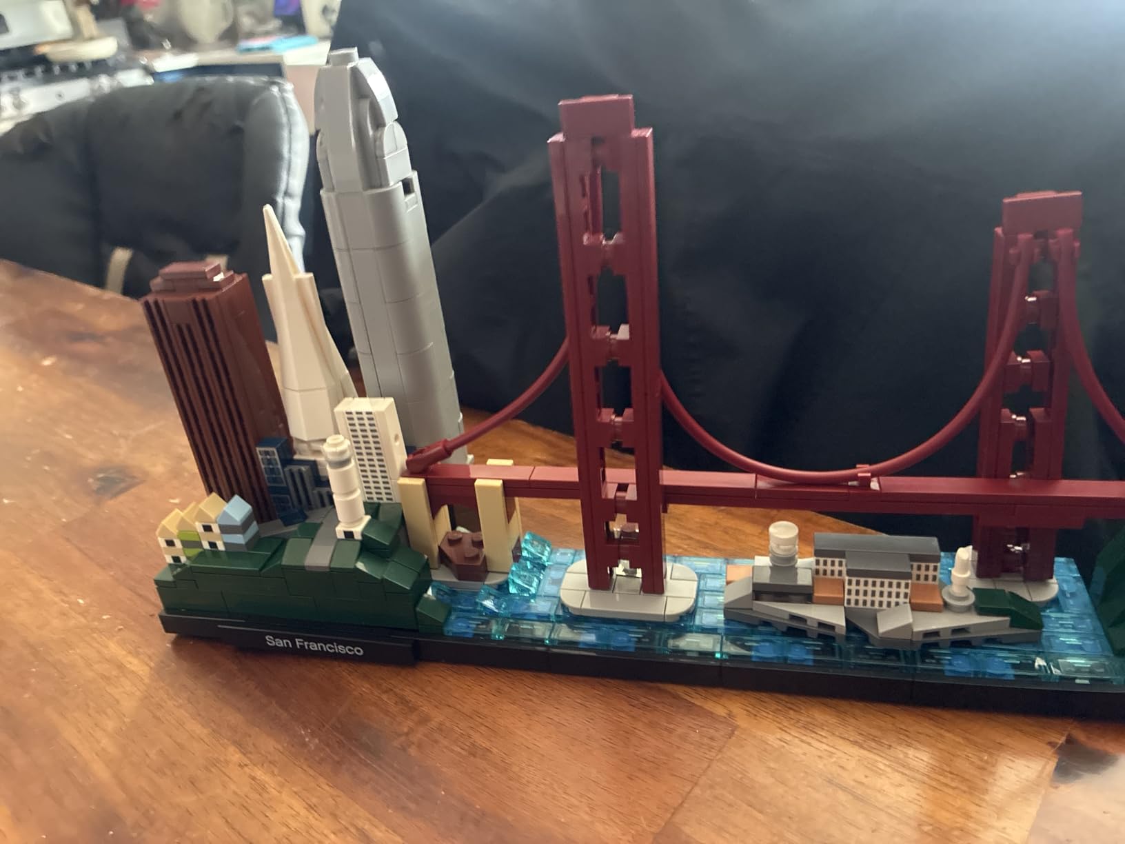 LEGO Architecture Skyline Collection 21043 San Francisco Building Kit Includes Alcatraz Model, Golden Gate Bridge and Other San Francisco Architectural Landmarks (565 Pieces) customer photo 2
