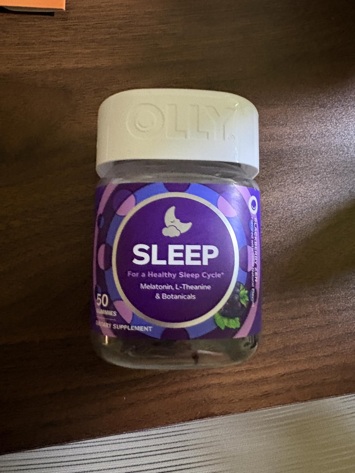 OLLY Sleep Support Gummy Supplement,* 3 mg Melatonin, L-Theanine - 70 Count customer photo 2