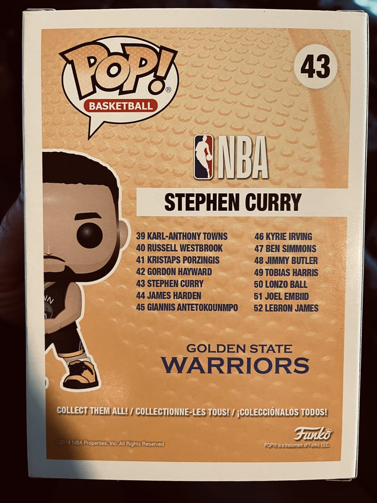 Funko POP! NBA: Stephen Curry customer photo 1