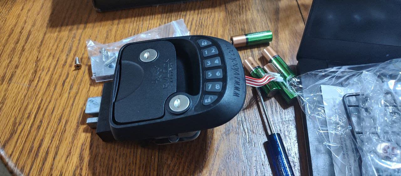 RVLock Compact Keyless RV Door Lock for Campers/Trailers / 5th Wheels customer photo 2
