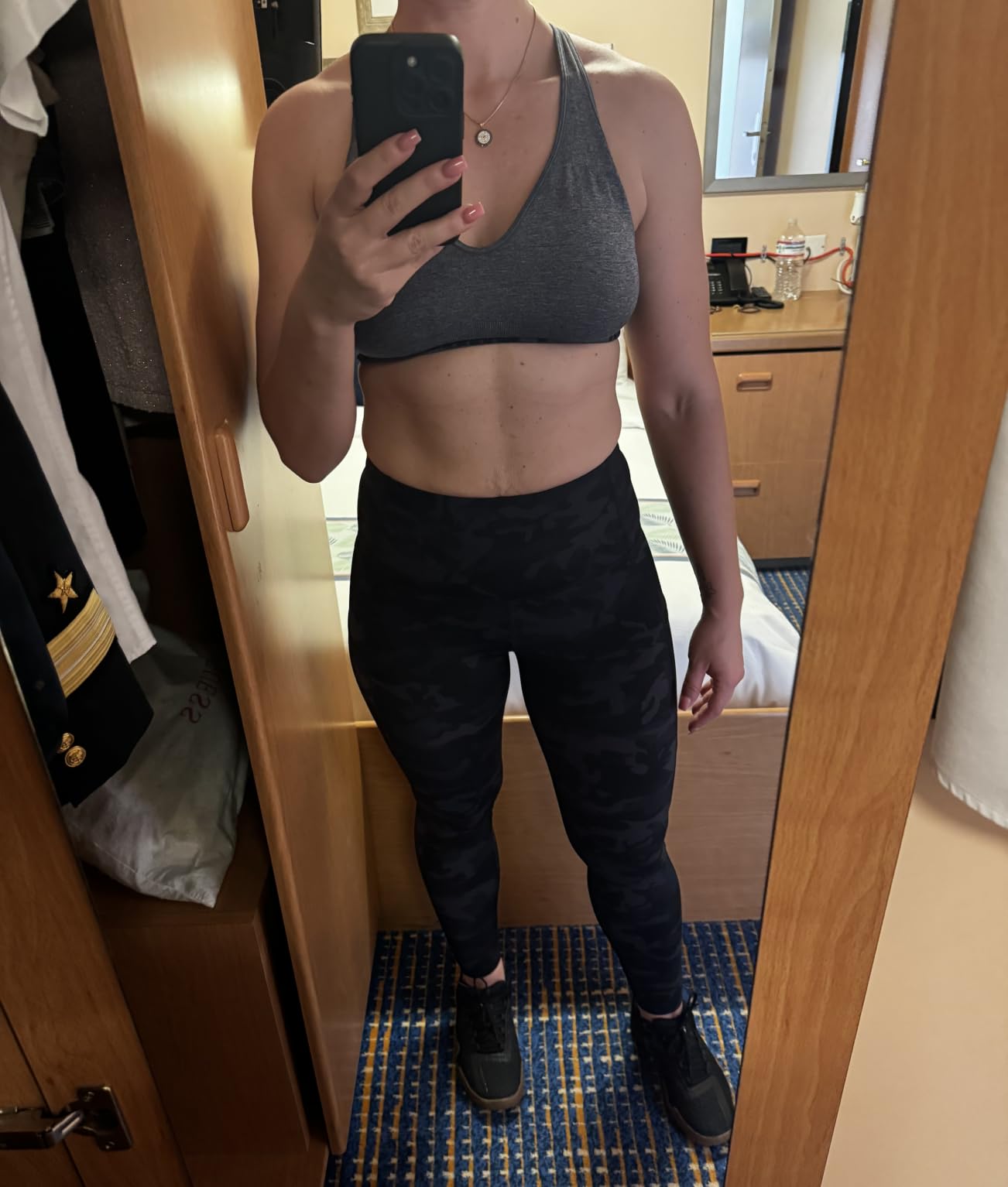 THE GYM PEOPLE Women's Thick High Waist Yoga Pants Workout Leggings customer photo 2