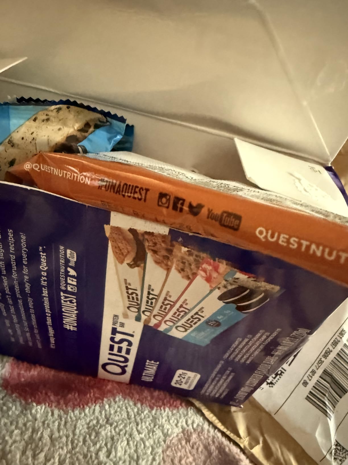 Quest Nutrition Ultimate Variety Pack Protein Bars, High Protein, 12 Count customer photo 1