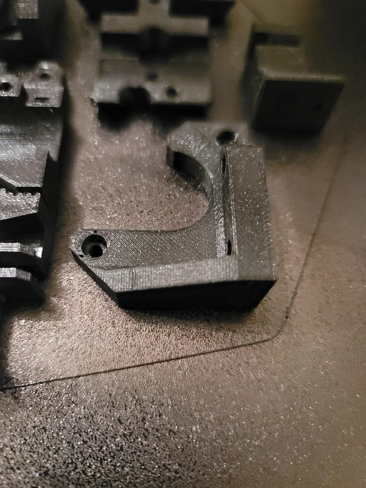 4pcs Hardened Steel Nozzles V6 Nozzle 0.4mm Compatible with V6 Hotend Prusa i3 MK3 MK3S Prusa mini Anycubic Mega 3D Printer Printing PEI PEEK or Carbon Fiber Filament (4x0.4mm) customer photo 2